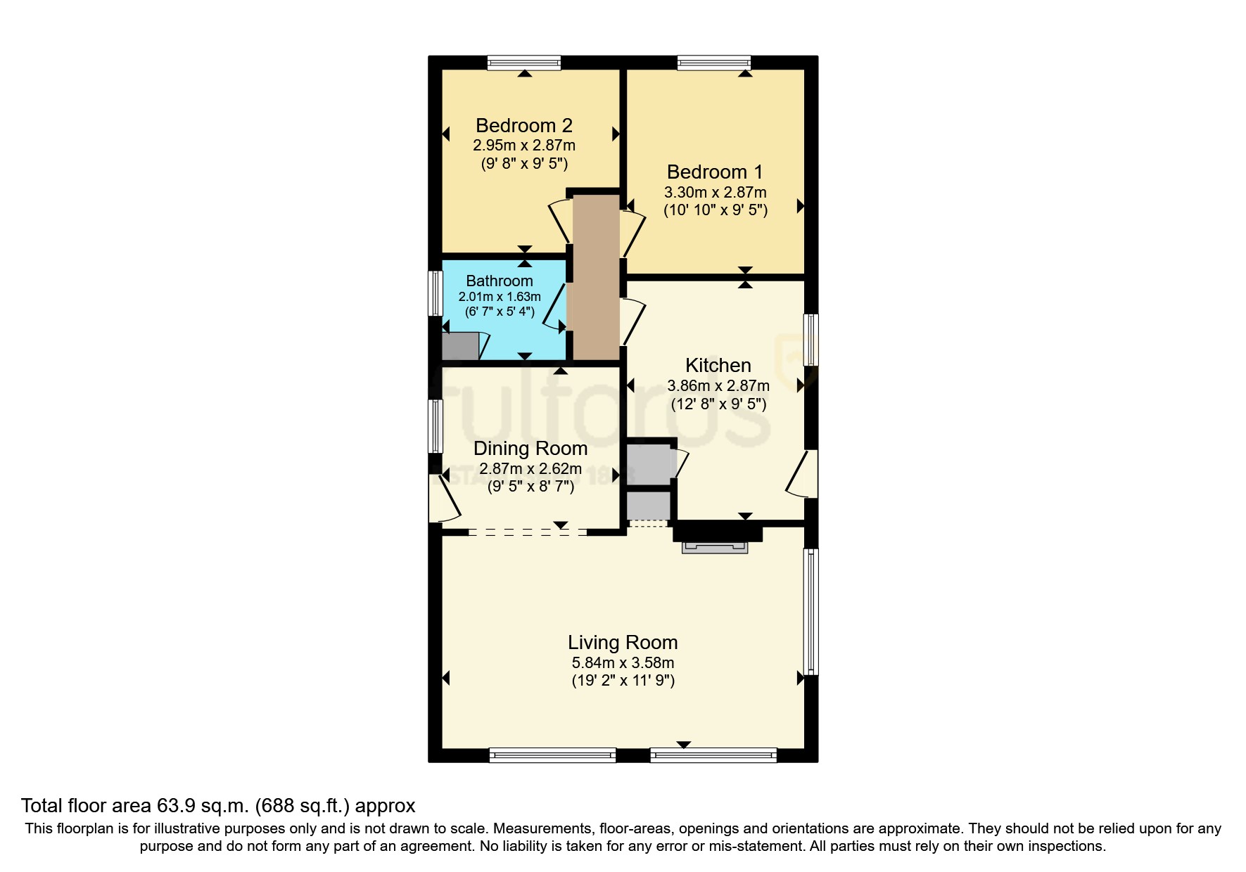 Magpie Crescent, Exonia Park, Exeter, Devon EX2, 2 bedroom property for