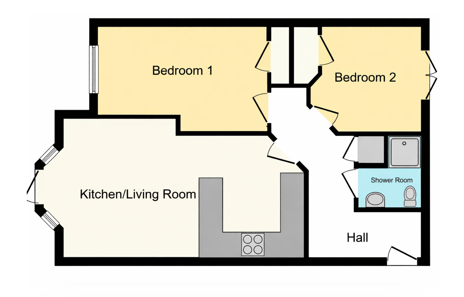 St Catherines Mews,Apartment 2, St. Catherines, Lincoln floorplan