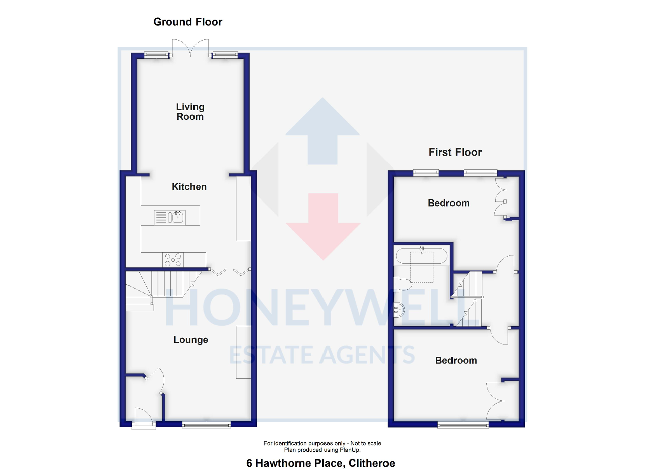 Hawthorne Place, Clitheroe BB7, 2 bedroom terraced house for sale