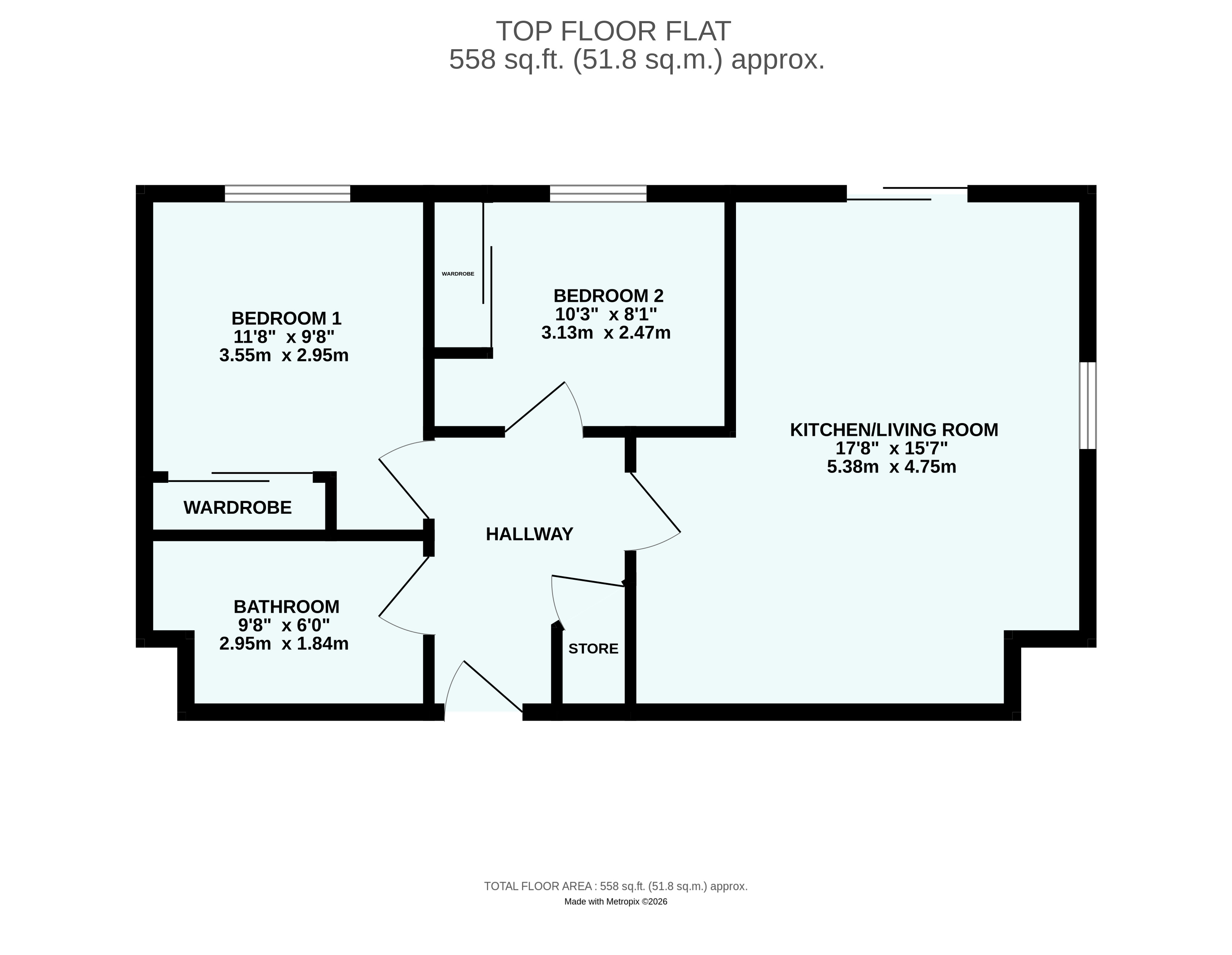 North Street, Devon floorplan