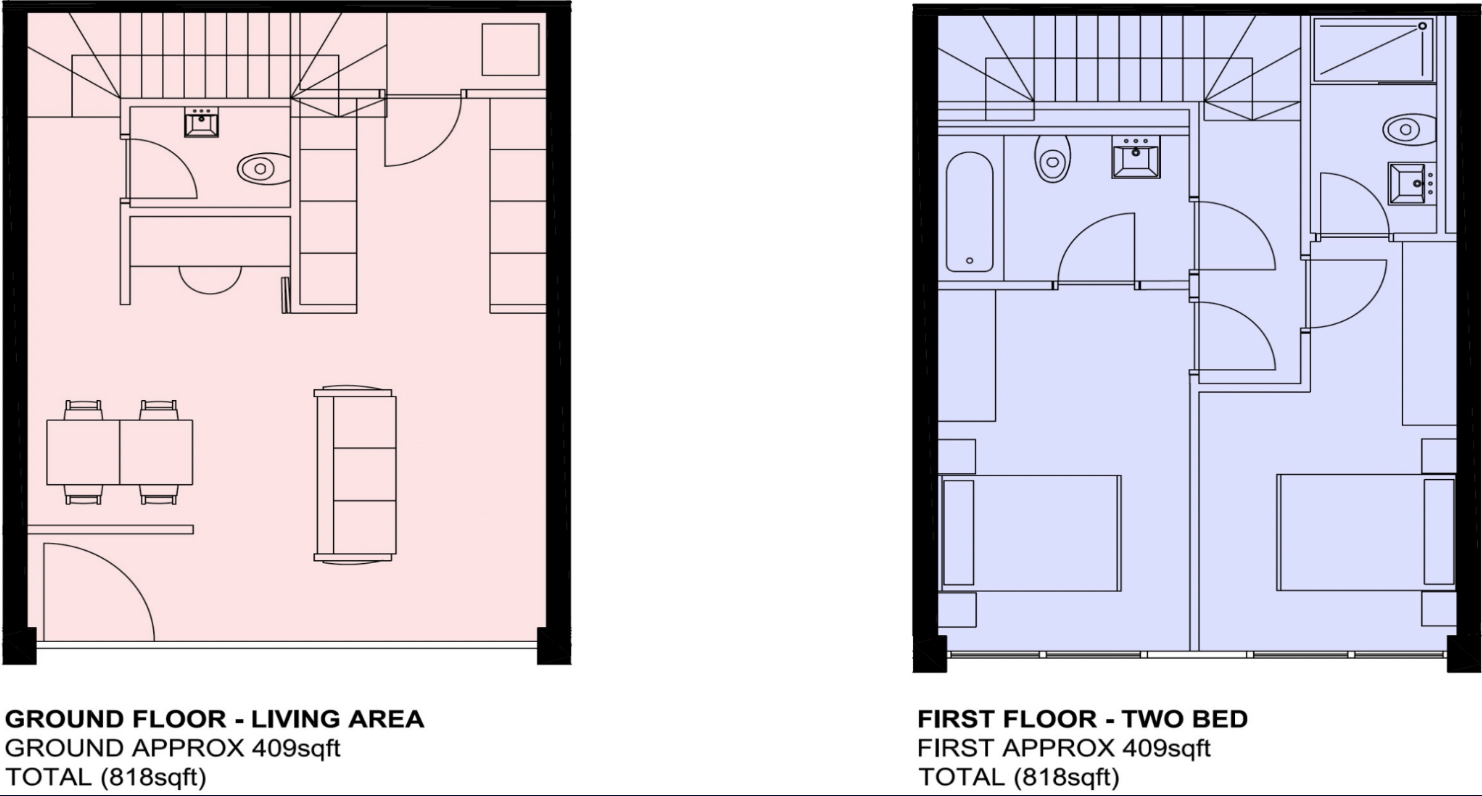 Jesse Hartley Way, Liverpool floorplan
