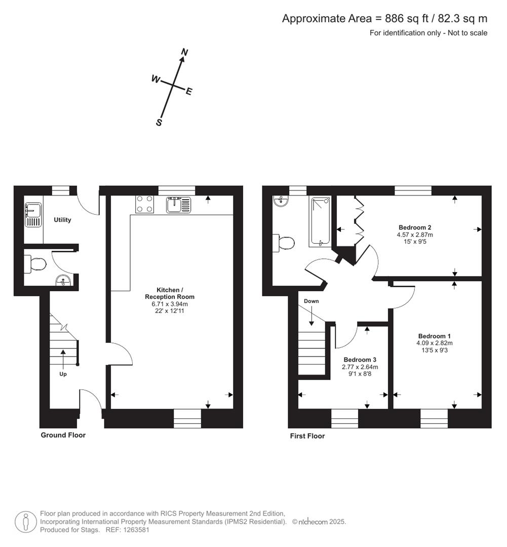 1 Townwood House, Tiverton floorplan