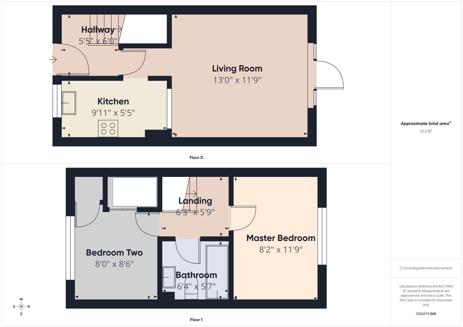 44, Bay Tree Close, Bristol floorplan