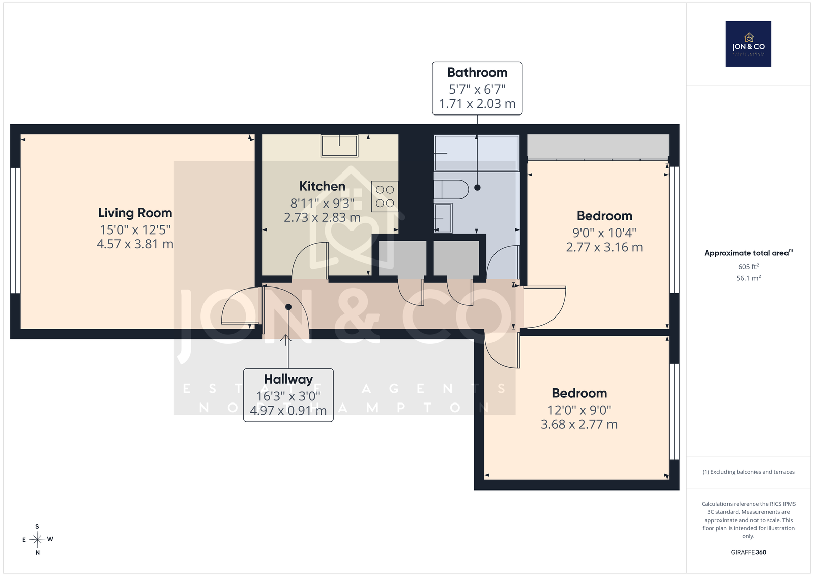 Delapre Court,16, London Road, Northampton floorplan