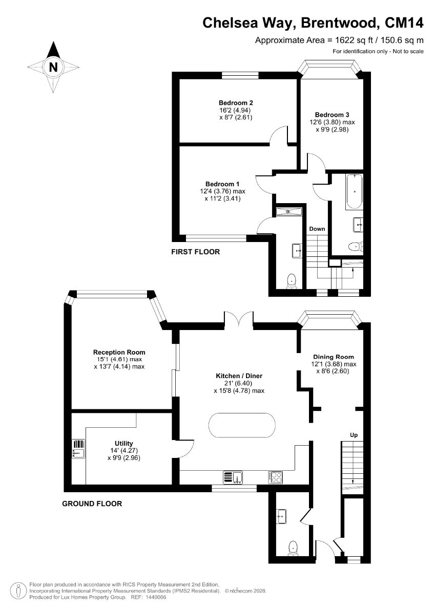 28 Felipe Road, Grays floorplan