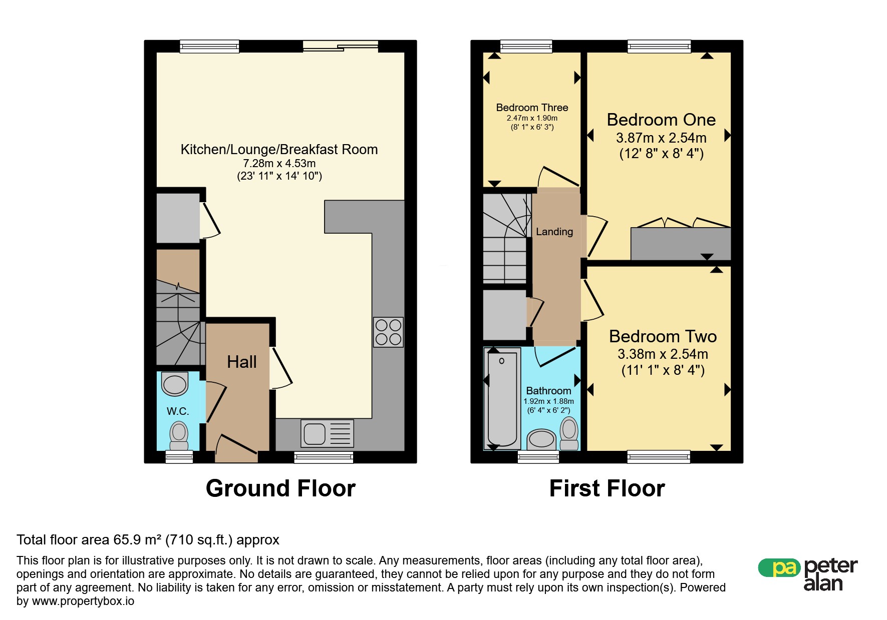 Kember Close, Cardiff floorplan