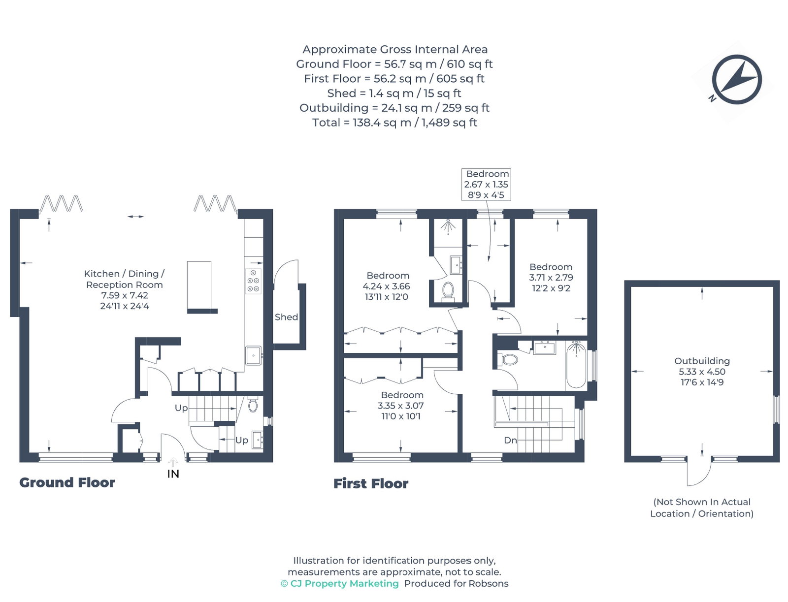 10, Brookdene Drive, Northwood floorplan