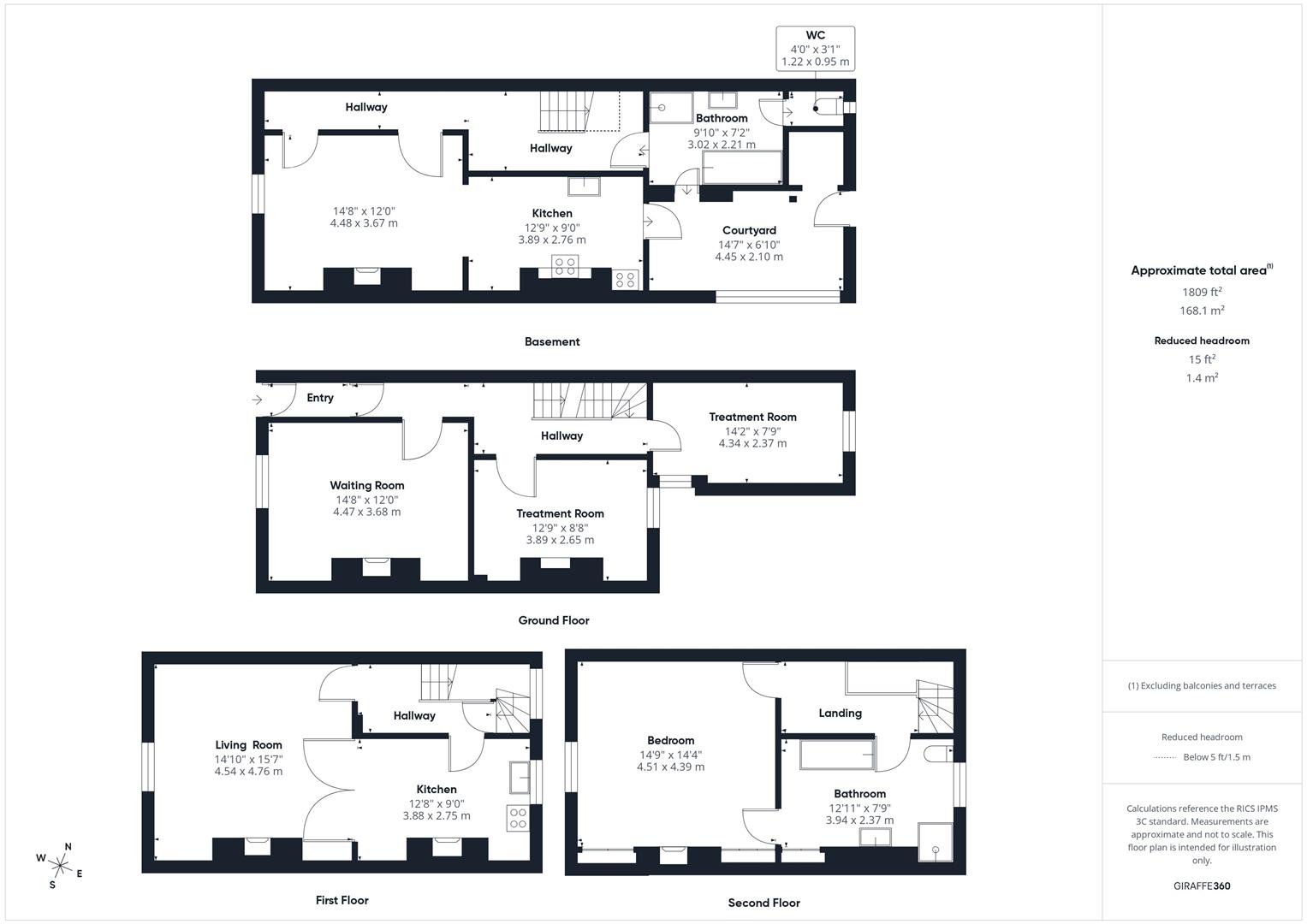 3, Dowry Place, Bristol floorplan