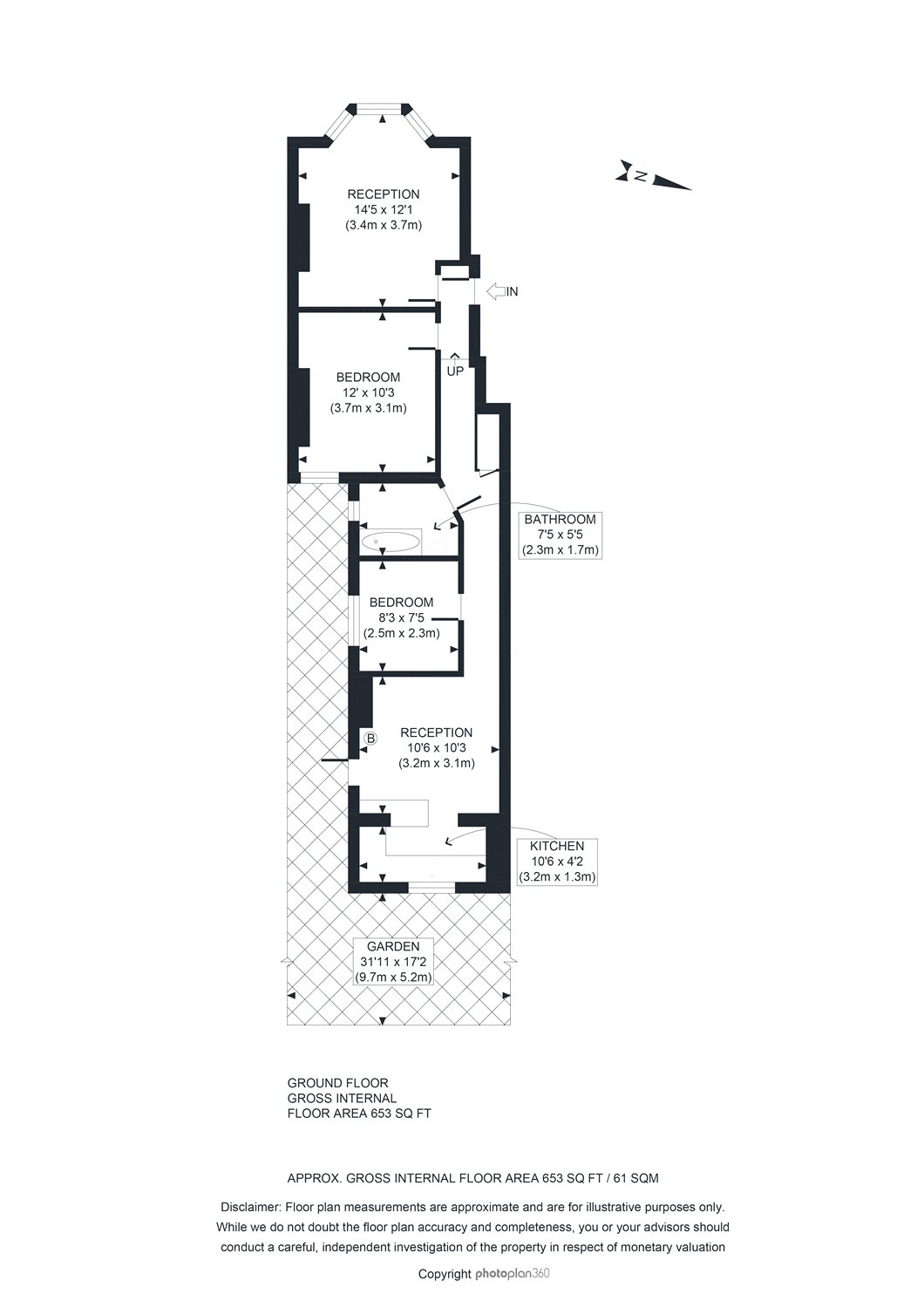 2 Bedrooms Flat to rent in Langler Road, Kensal Rise, London NW10