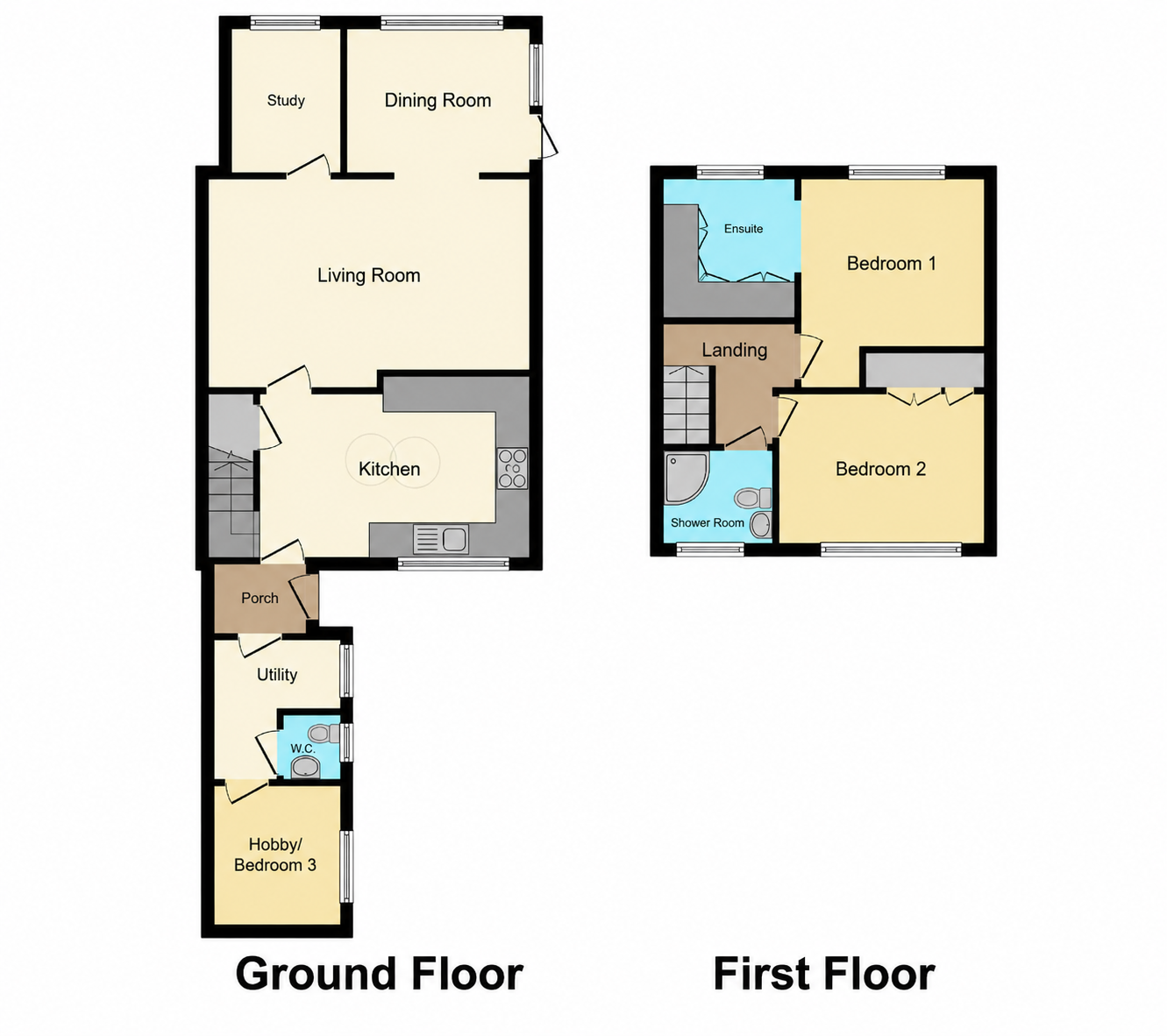 Lincoln, Stepshort, Great Yarmouth floorplan