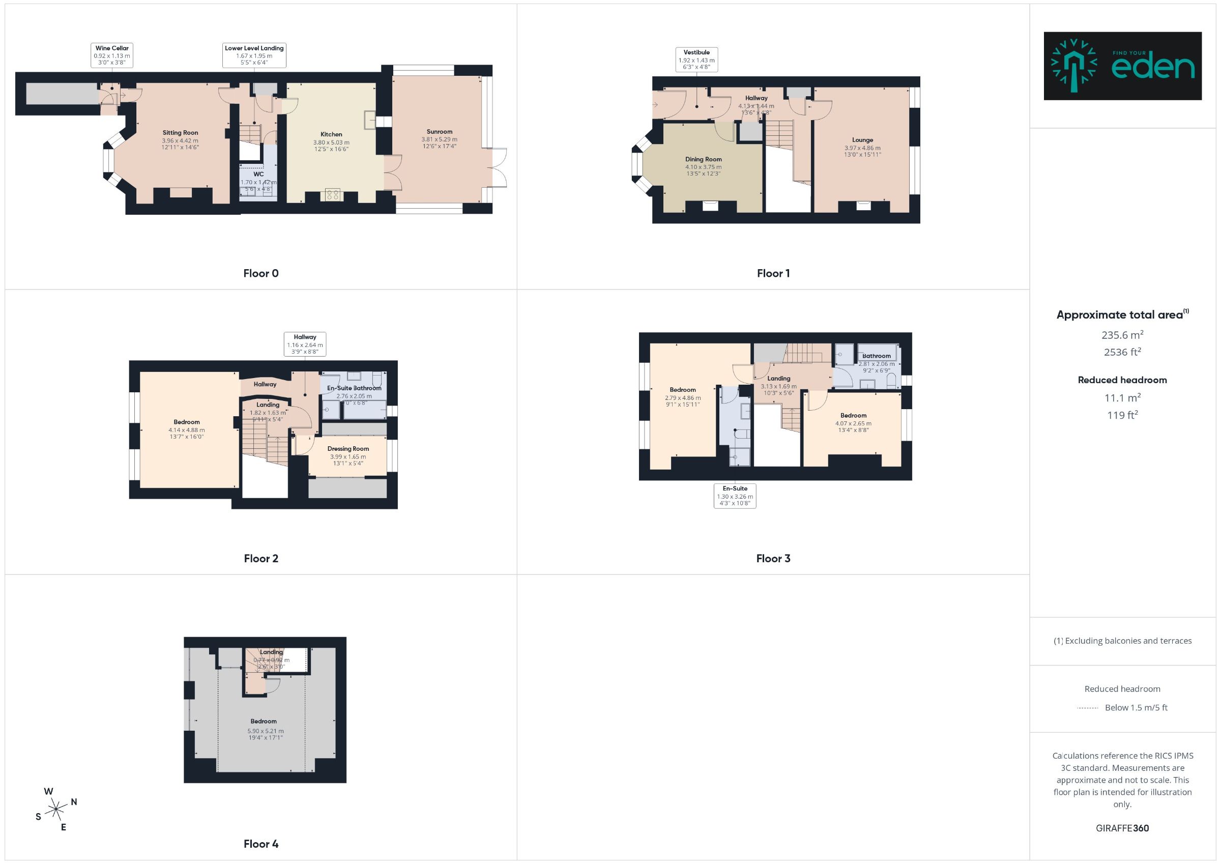 47 Falkner Street, Liverpool floorplan
