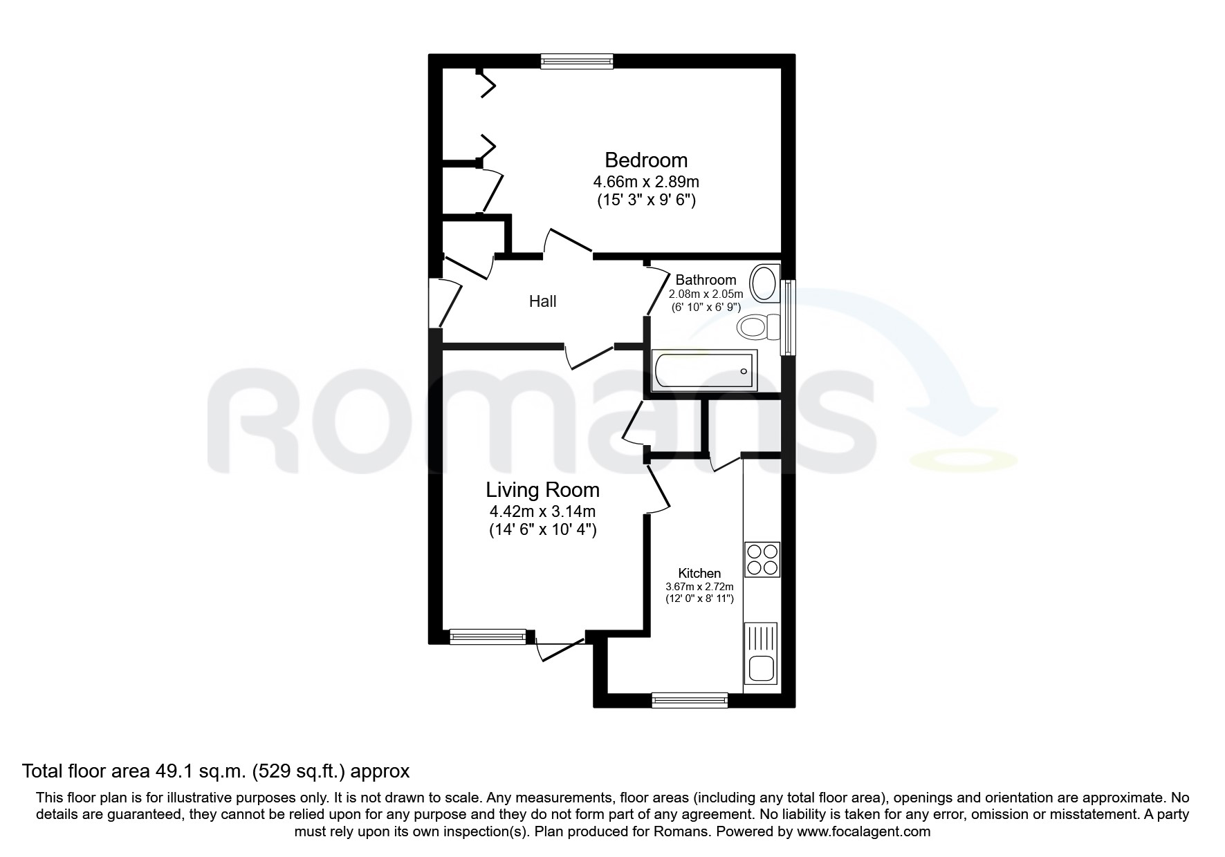 8, Elder Close, Winchester floorplan