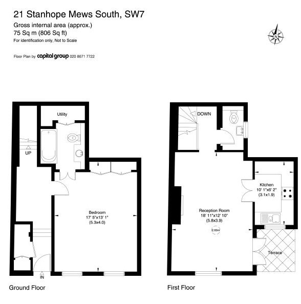 1 Bedrooms Mews house to rent in Stanhope Mews South, London SW7