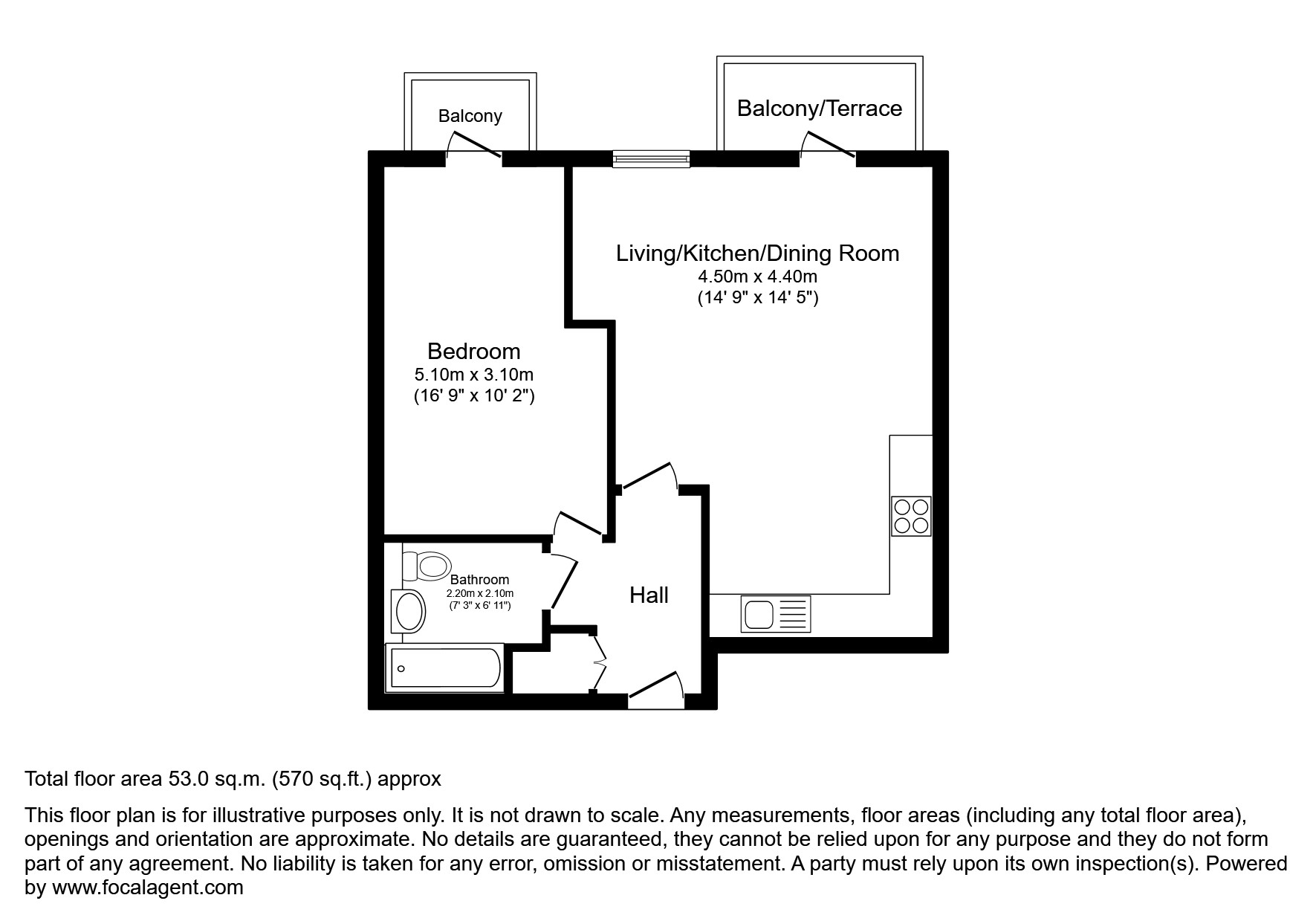 44, Mcarthurs, Bristol floorplan