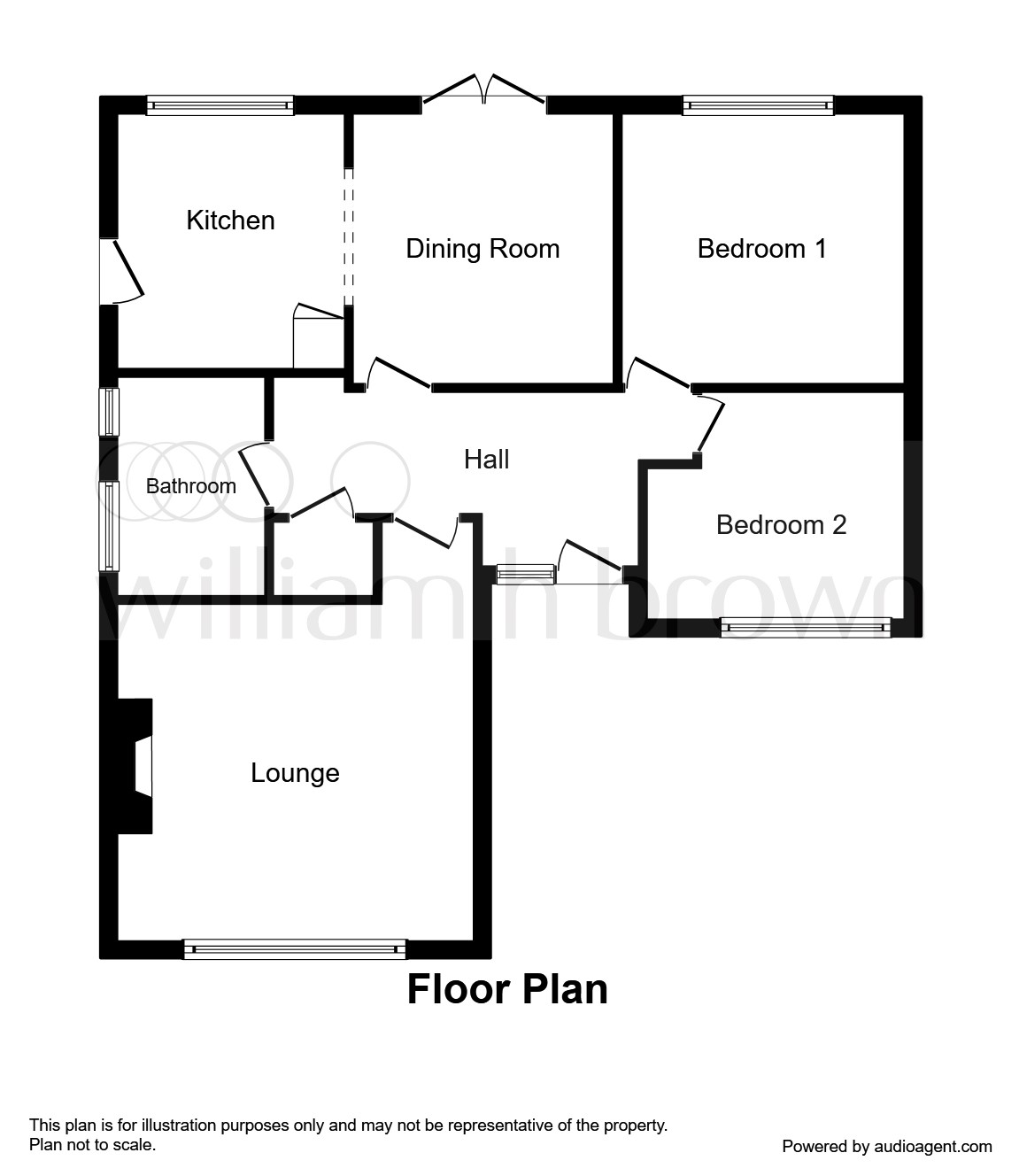 2 Bedrooms Detached bungalow for sale in Norwood Avenue, Auckley, Doncaster DN9