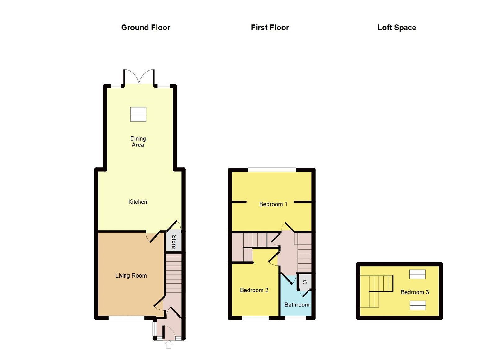23, Hardman Close, Manchester floorplan