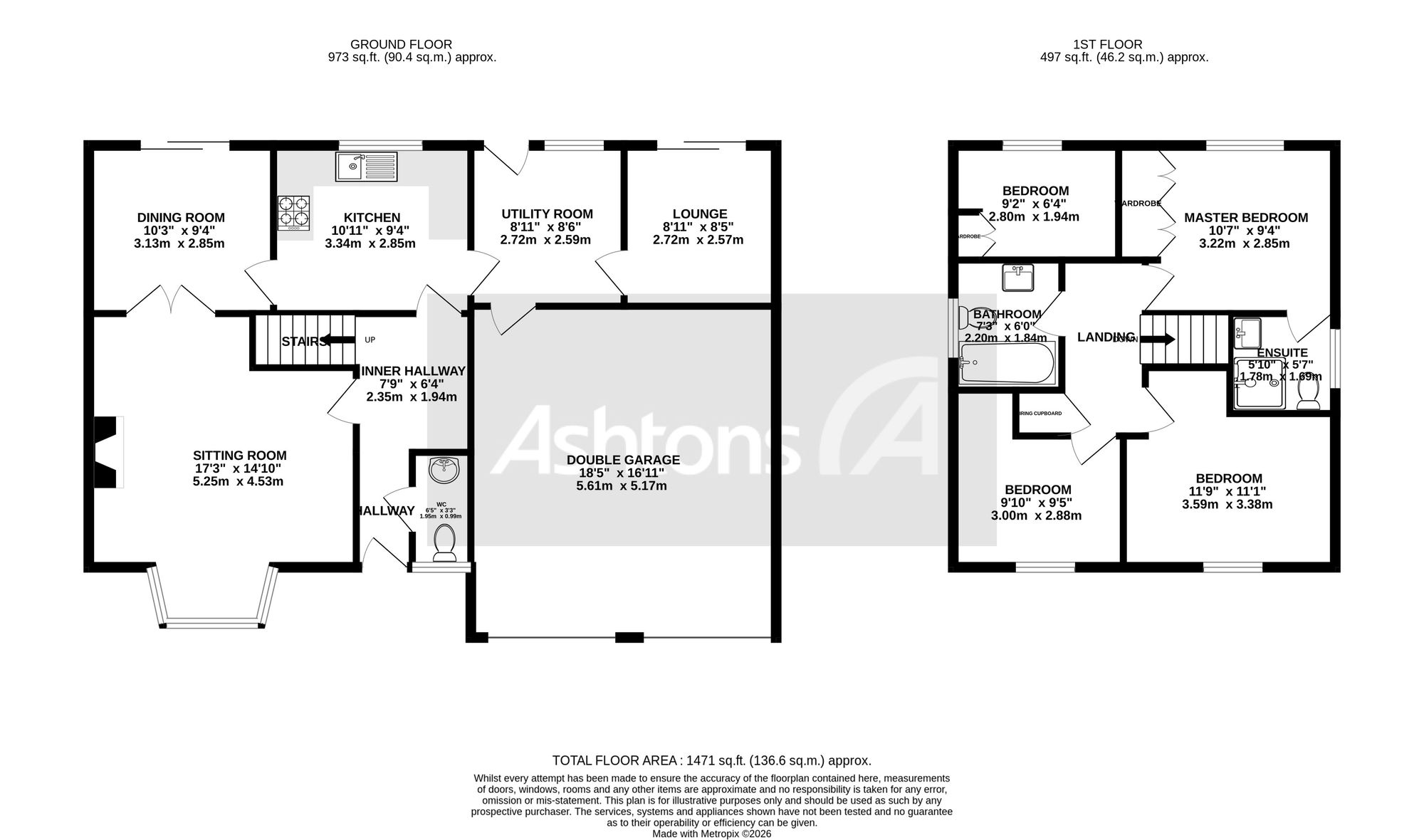 4 Pintail Close, St. Helens floorplan