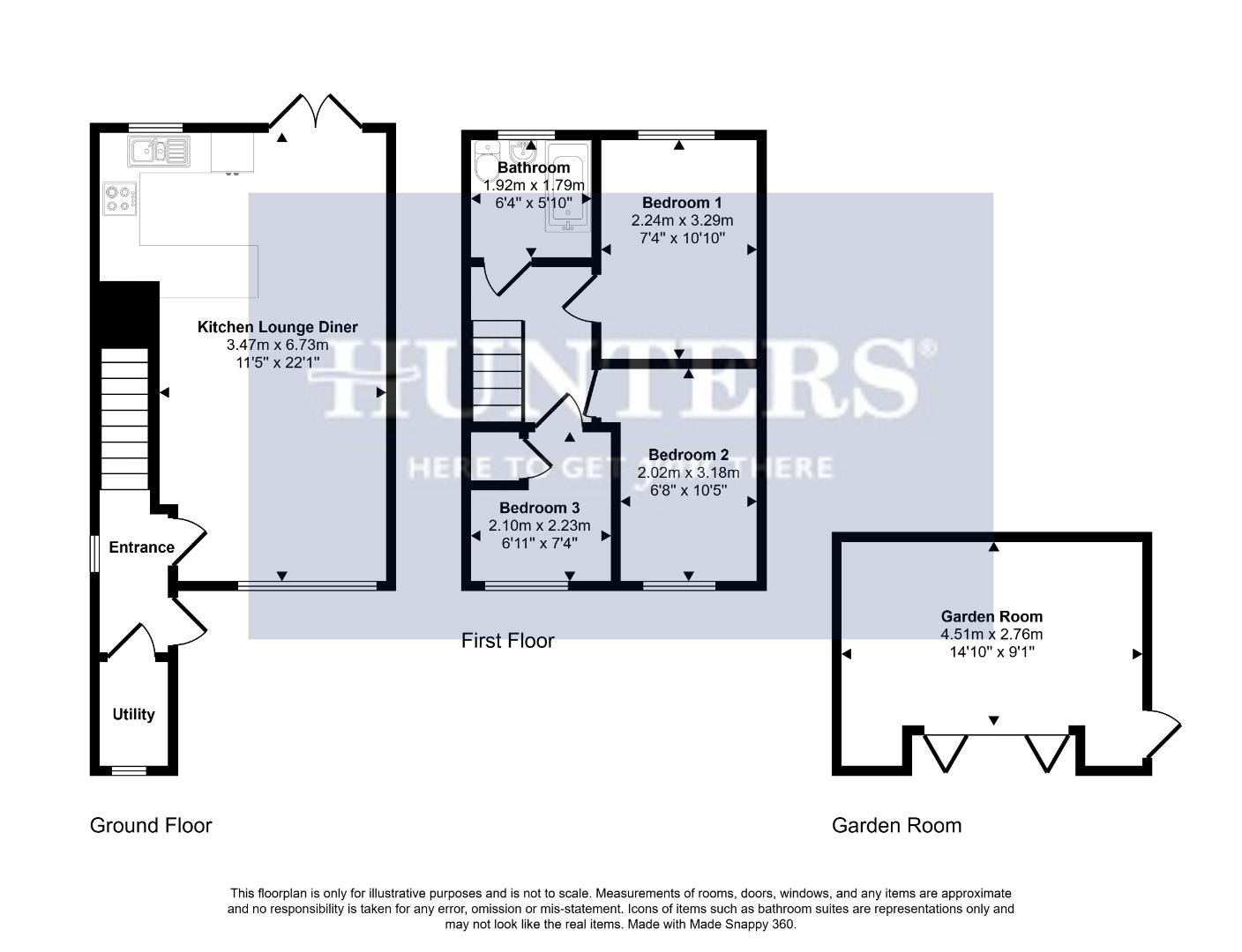 30, Warton Avenue, Bradford floorplan