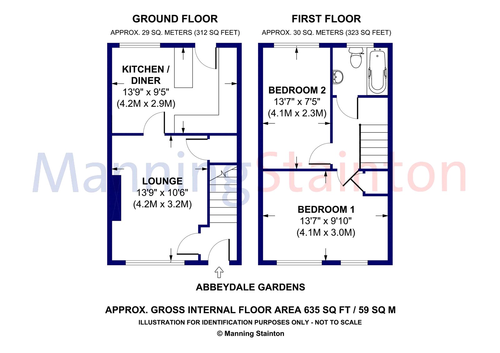 2 Bedrooms Semi-detached house for sale in Abbeydale Gardens, Kirkstall, Leeds LS5