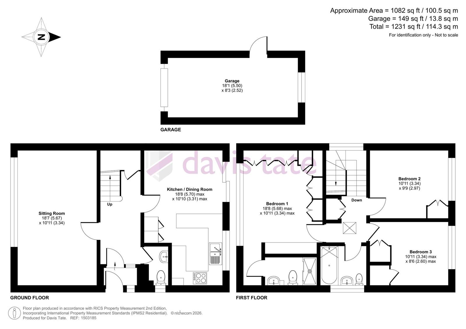 6, Heathfield Close, Henley-on-Thames floorplan