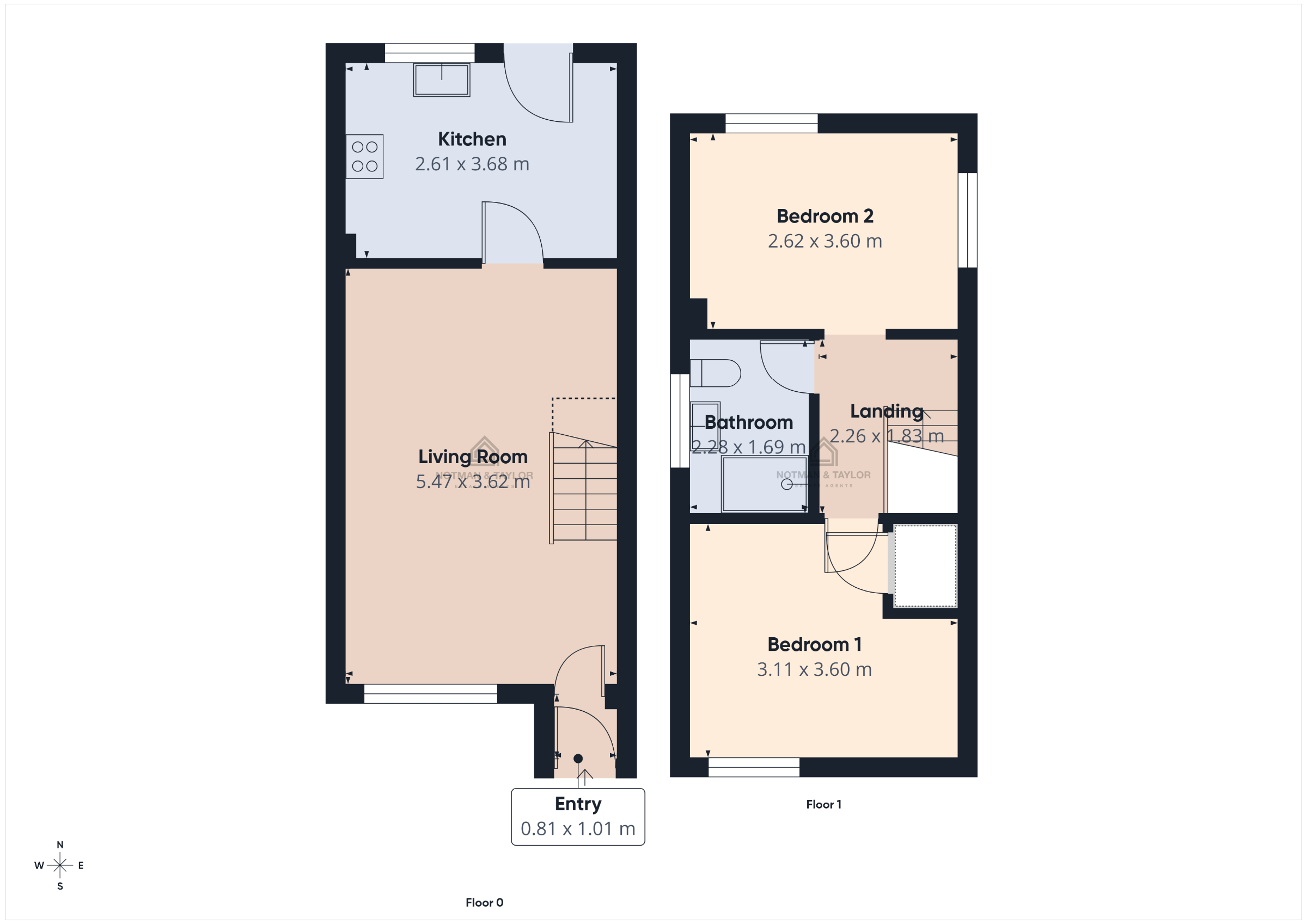 23 Grove Park, Torpoint floorplan