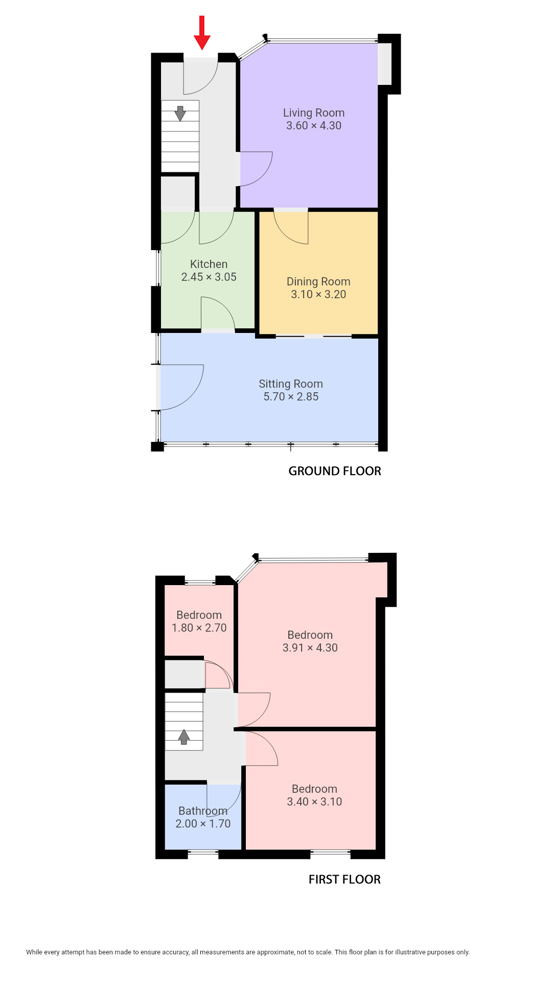 61 Kinpurnie Road, Paisley floorplan