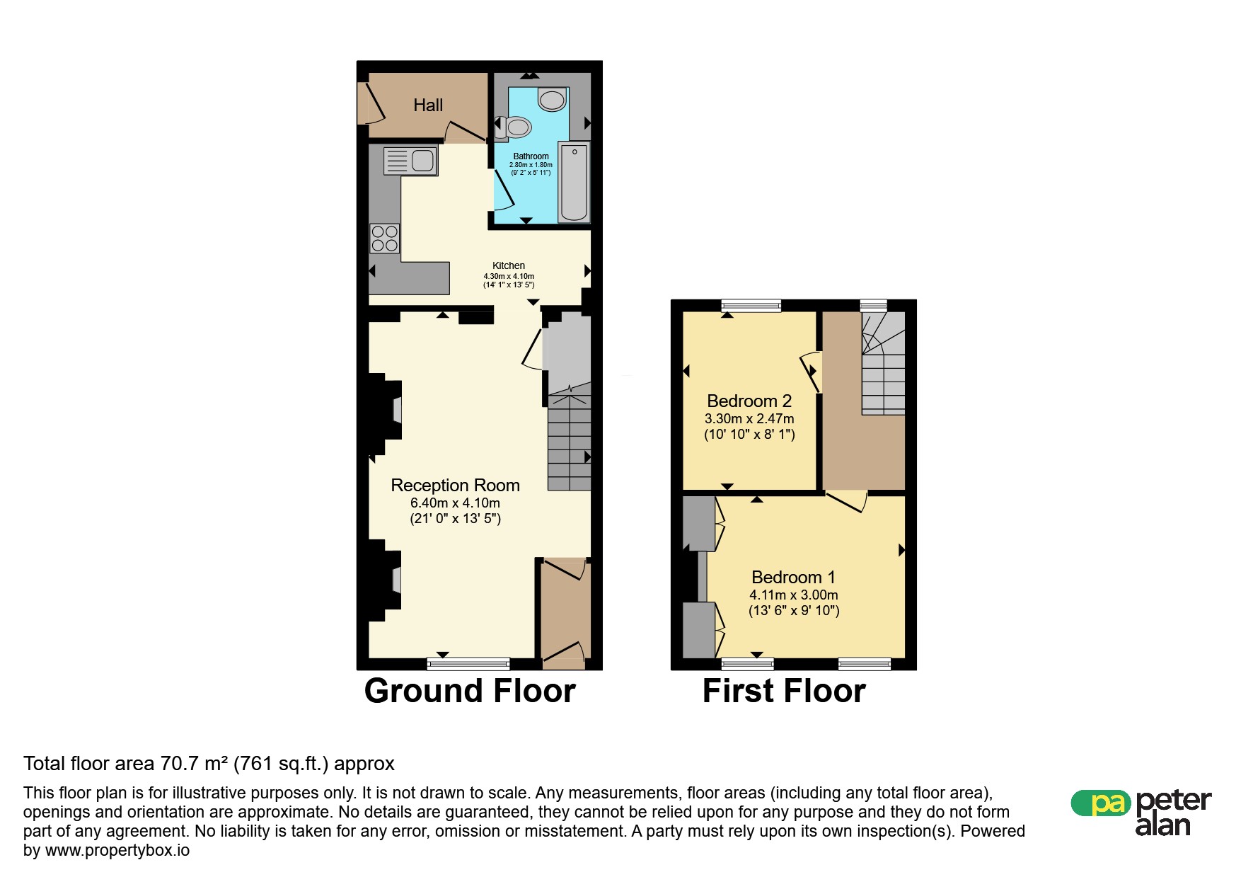 159, Gladstone Street, Abertillery floorplan