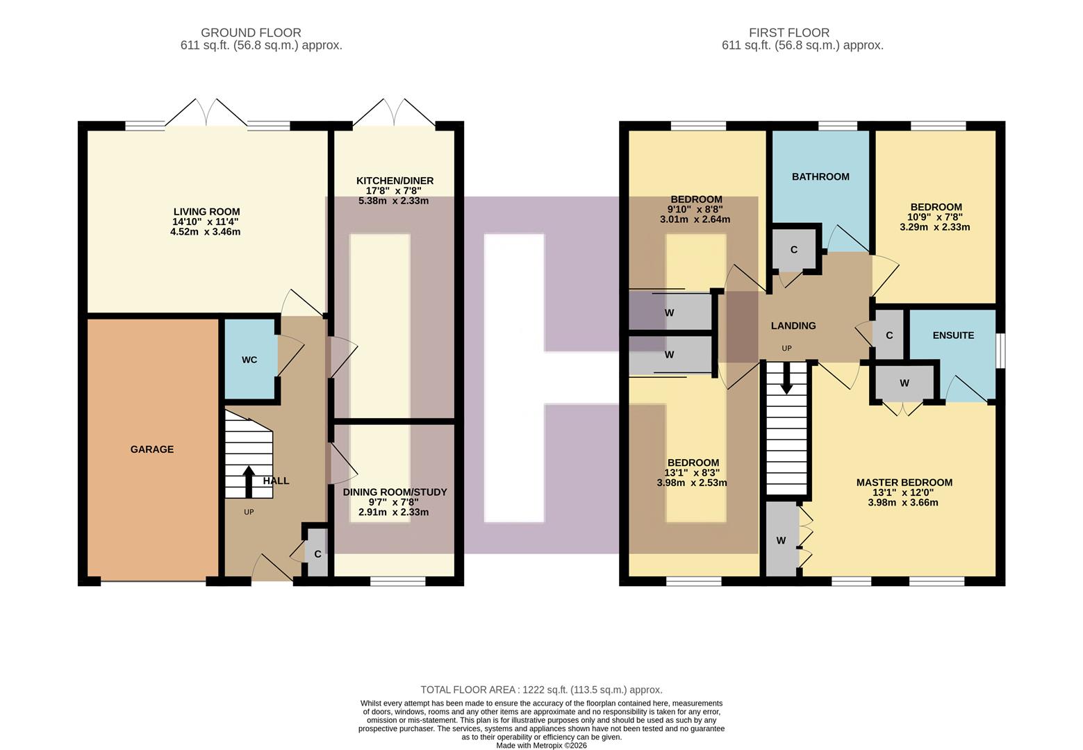 30, Ravensgill Road, Middlesbrough floorplan