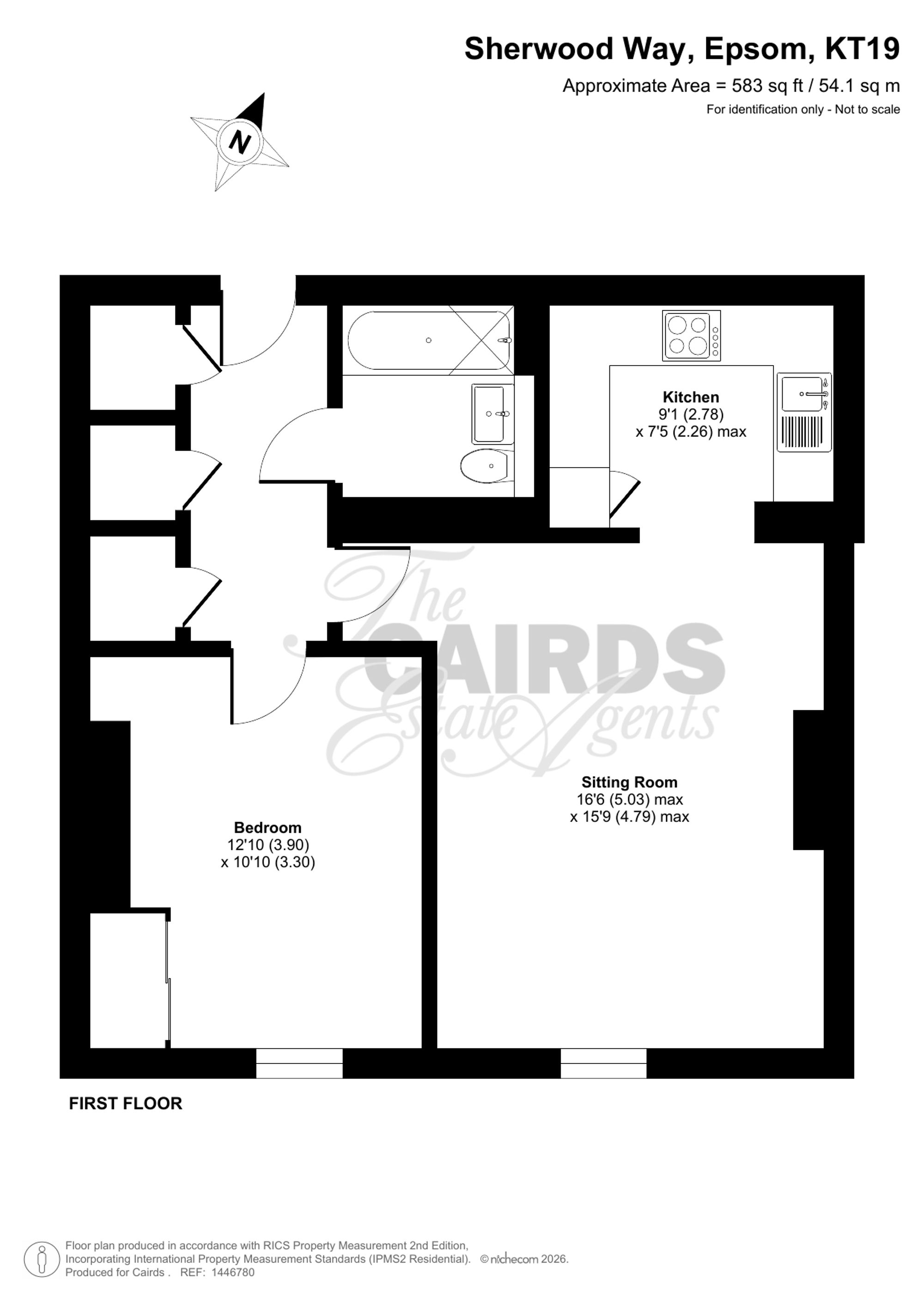 10 Greenbank Court Sherwood Way, Epsom floorplan
