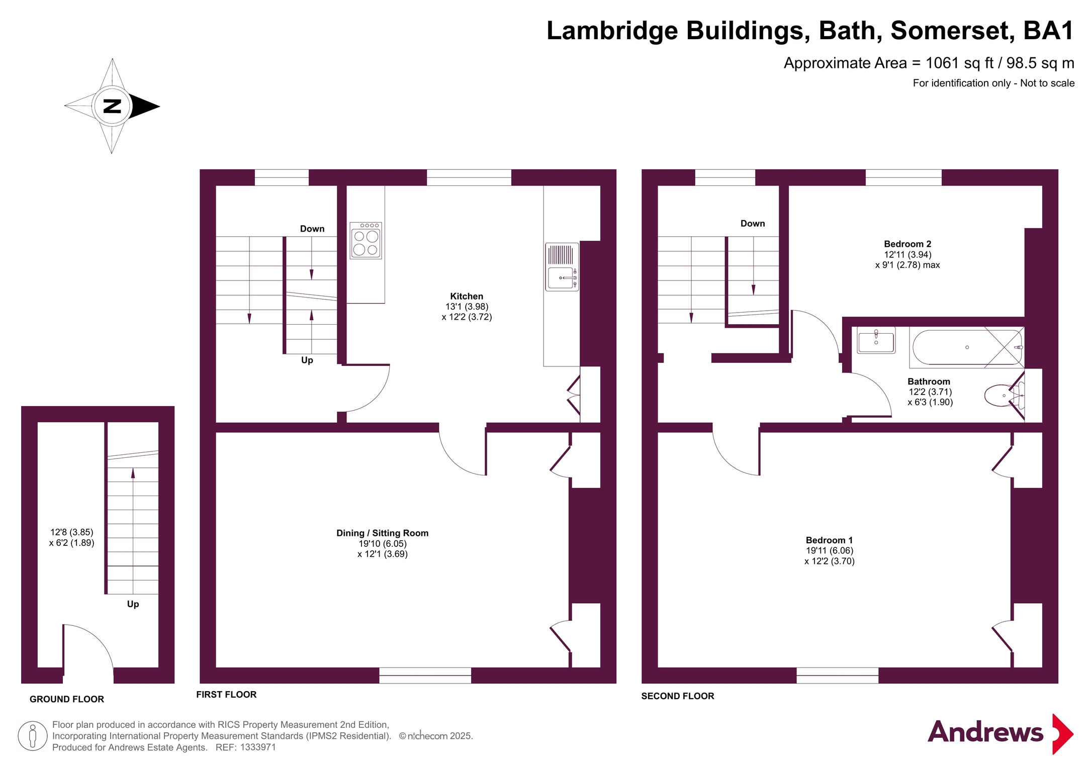 3A,, Lambridge Buildings, Somerset floorplan