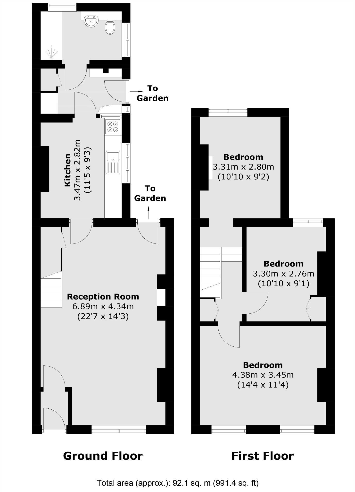 11, North Lane, Teddington floorplan