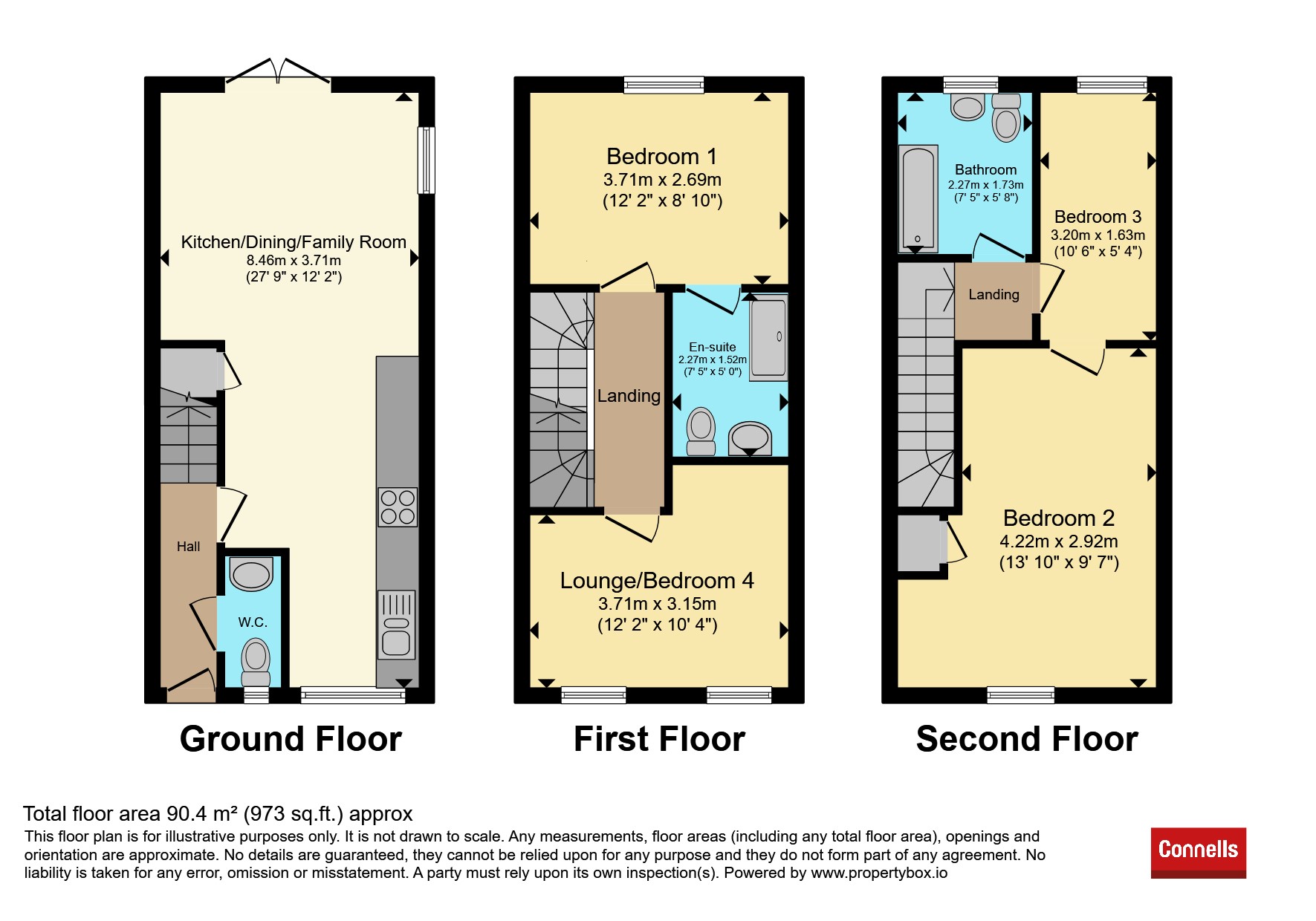 58, Buckby Drive, Kettering floorplan