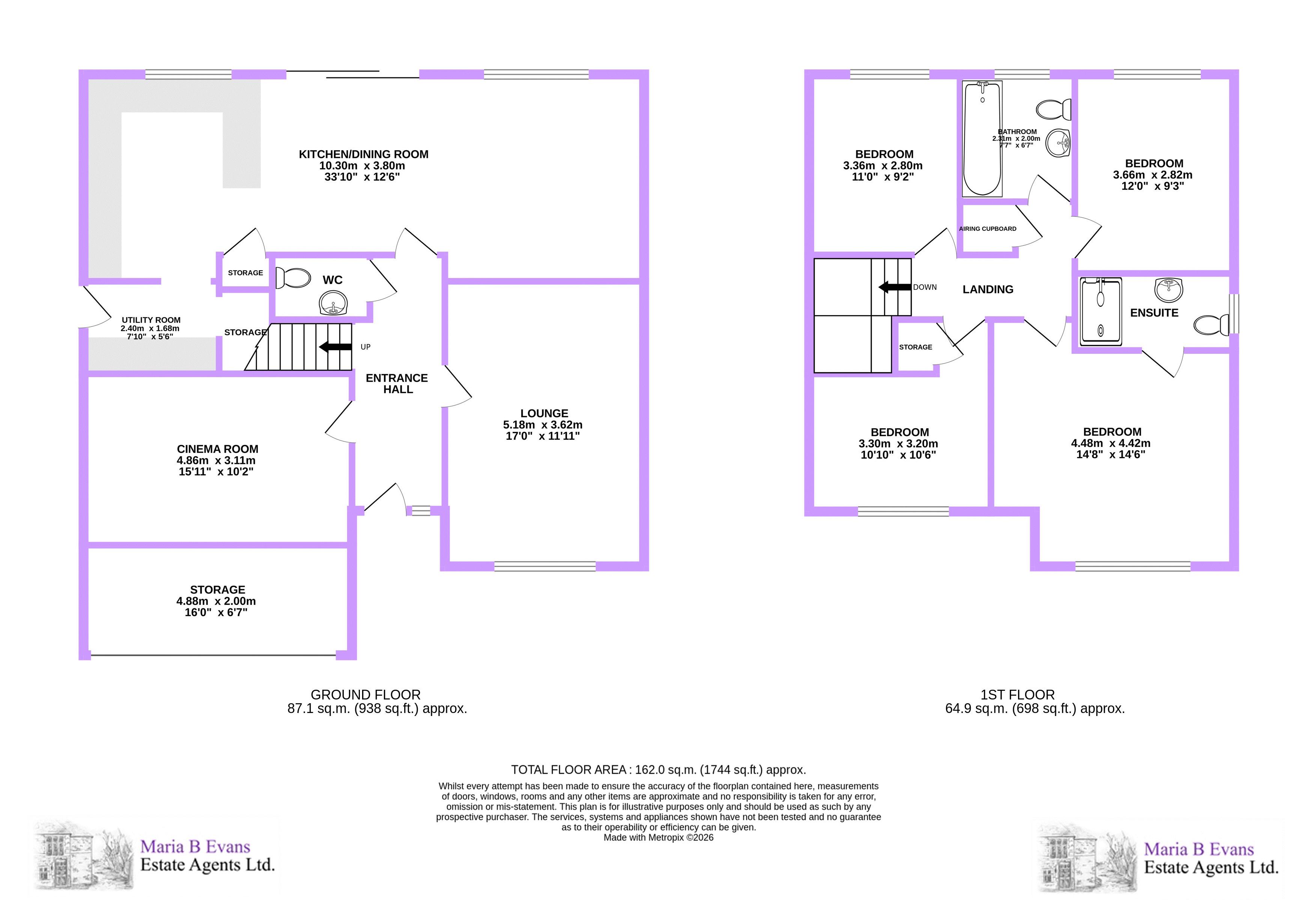 6, Bernwood Crescent, Leyland floorplan