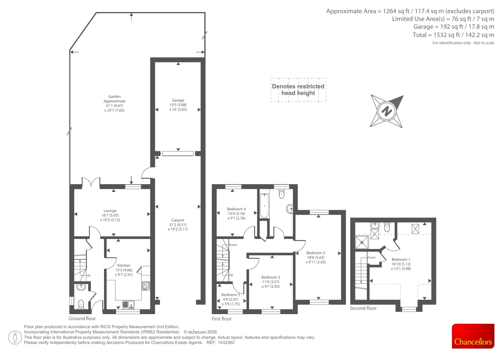 21, Nickling Road, Banbury floorplan