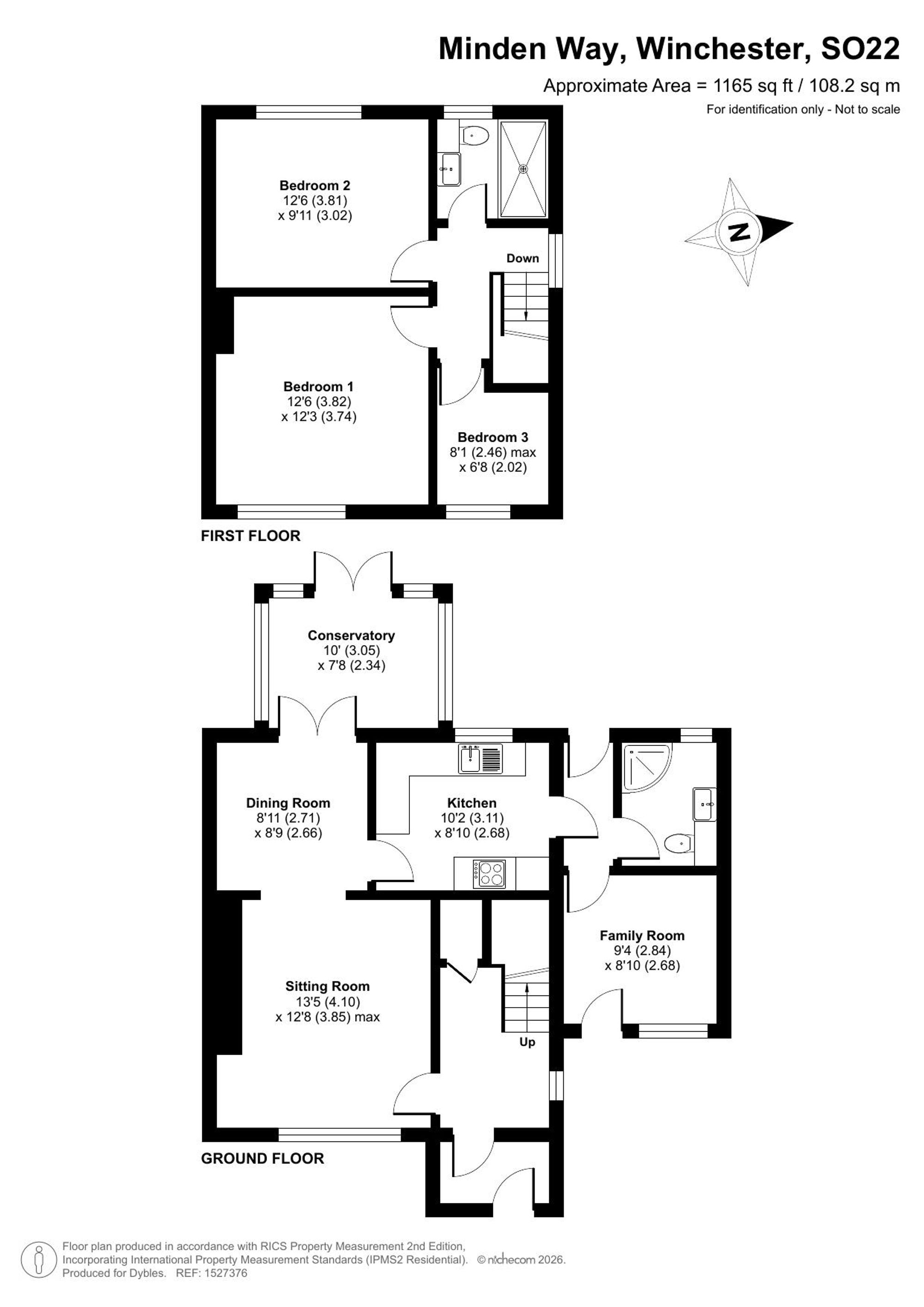 26 Minden Way, Winchester floorplan