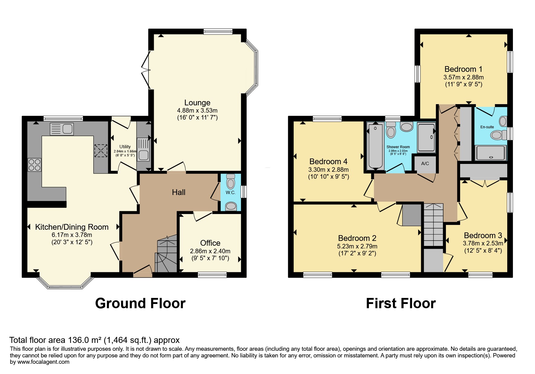12, Bloomfield Crescent, Doseley, Telford floorplan