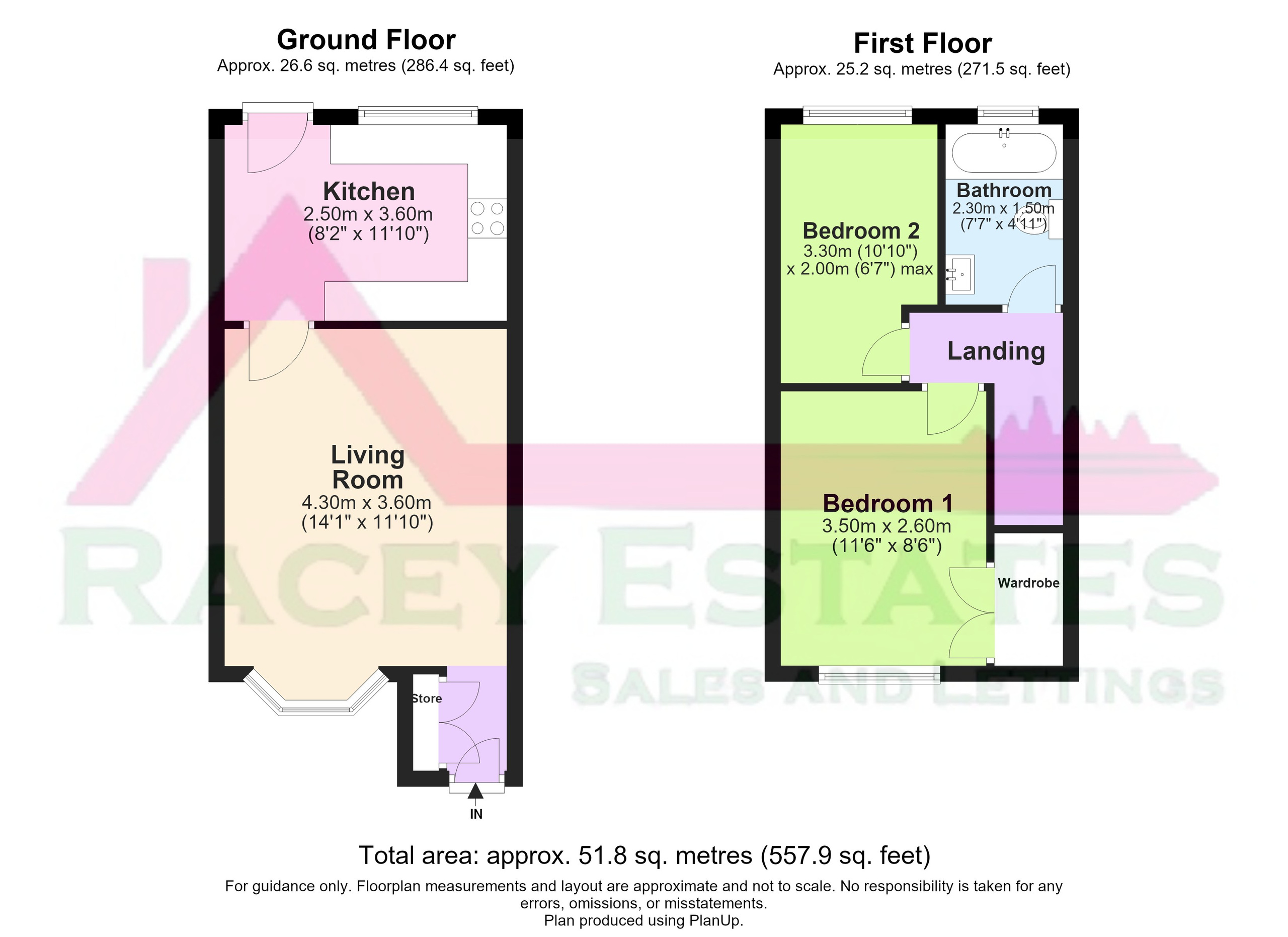 2 Rossett Close, Warrington floorplan