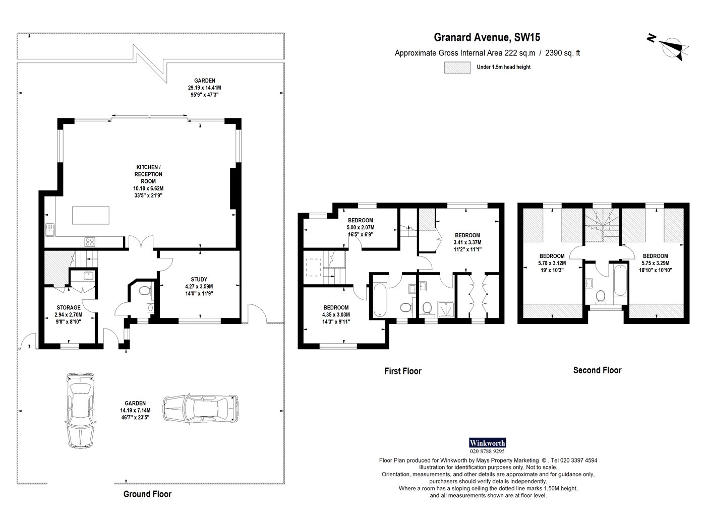11, Granard Avenue, London floorplan