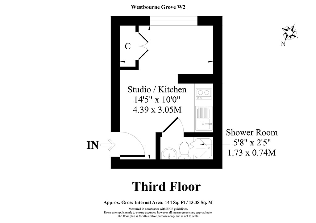 Westbourne Grove, London floorplan
