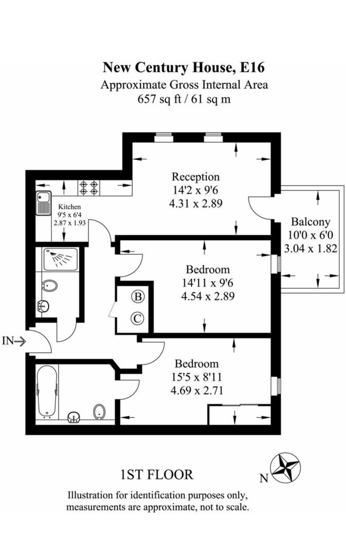 Jude Street, London floorplan
