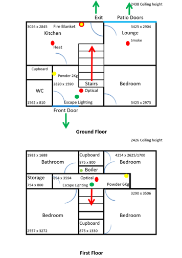 276, Nottingham floorplan