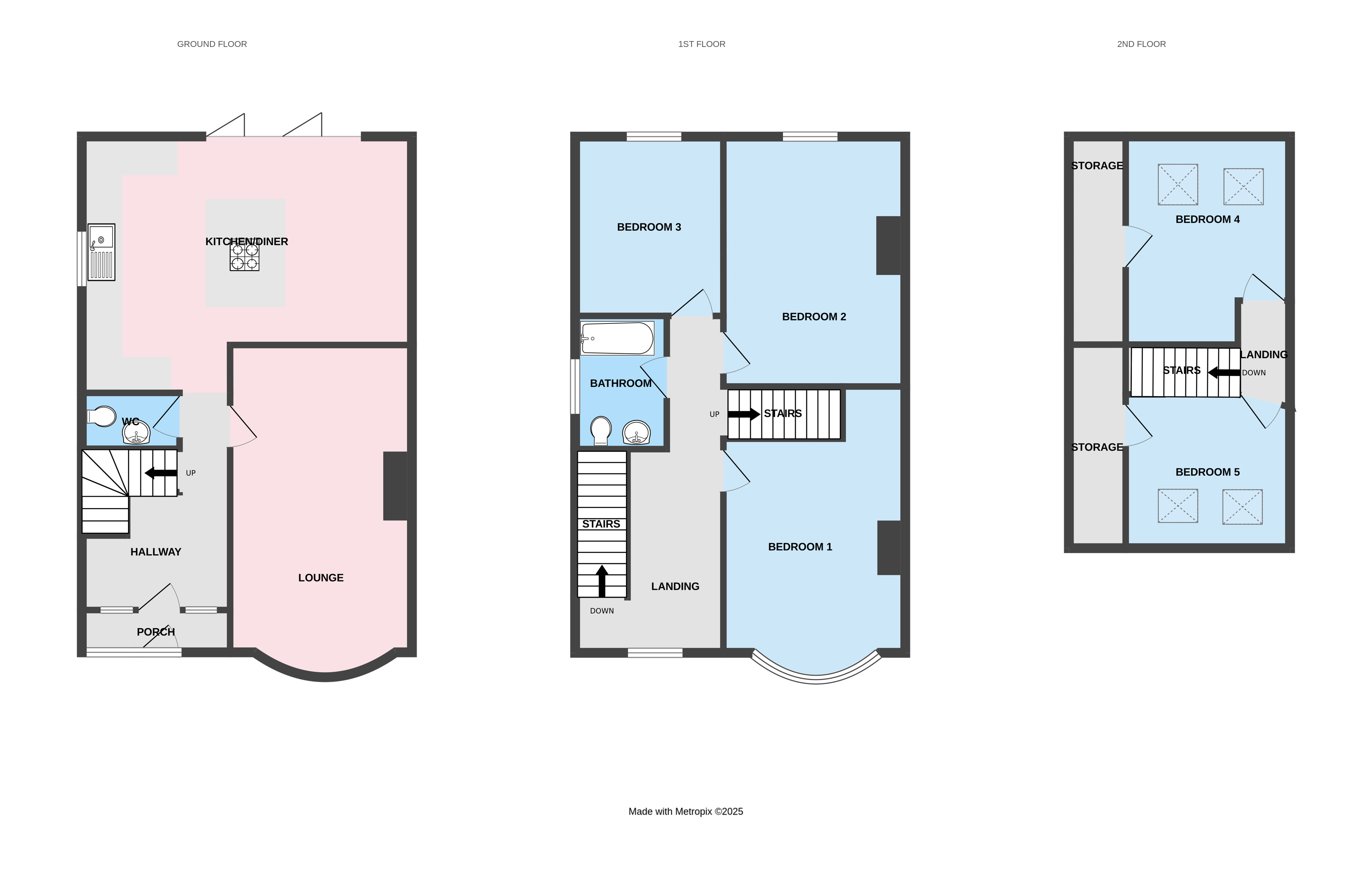 122, Silkmore Lane, Staffordshire floorplan