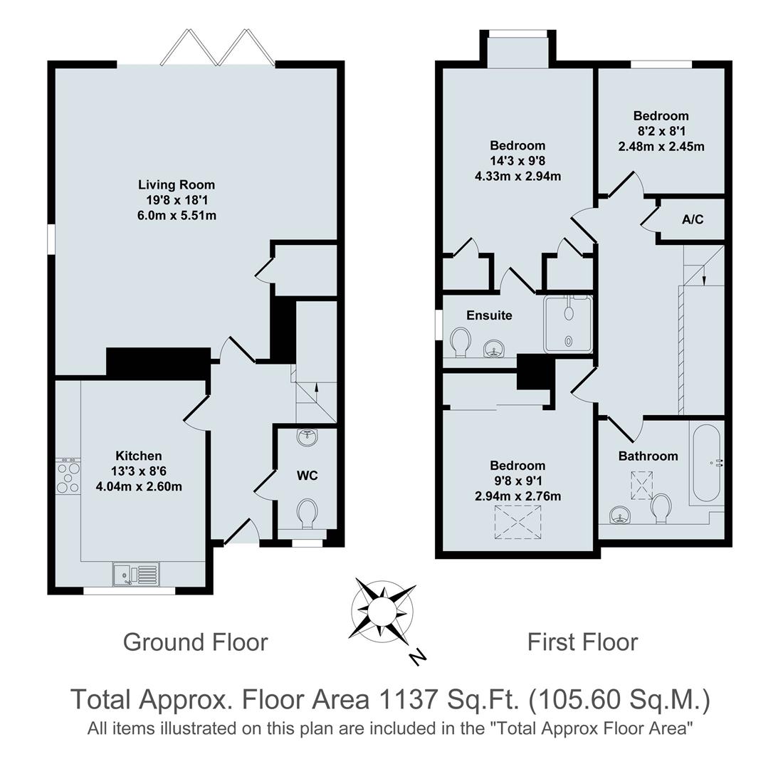 26, Aster Close, Didcot floorplan