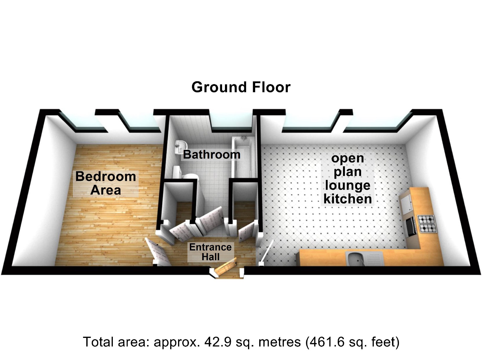 1 Bedrooms Flat for sale in Skyline House, Stevenage, Herts SG1