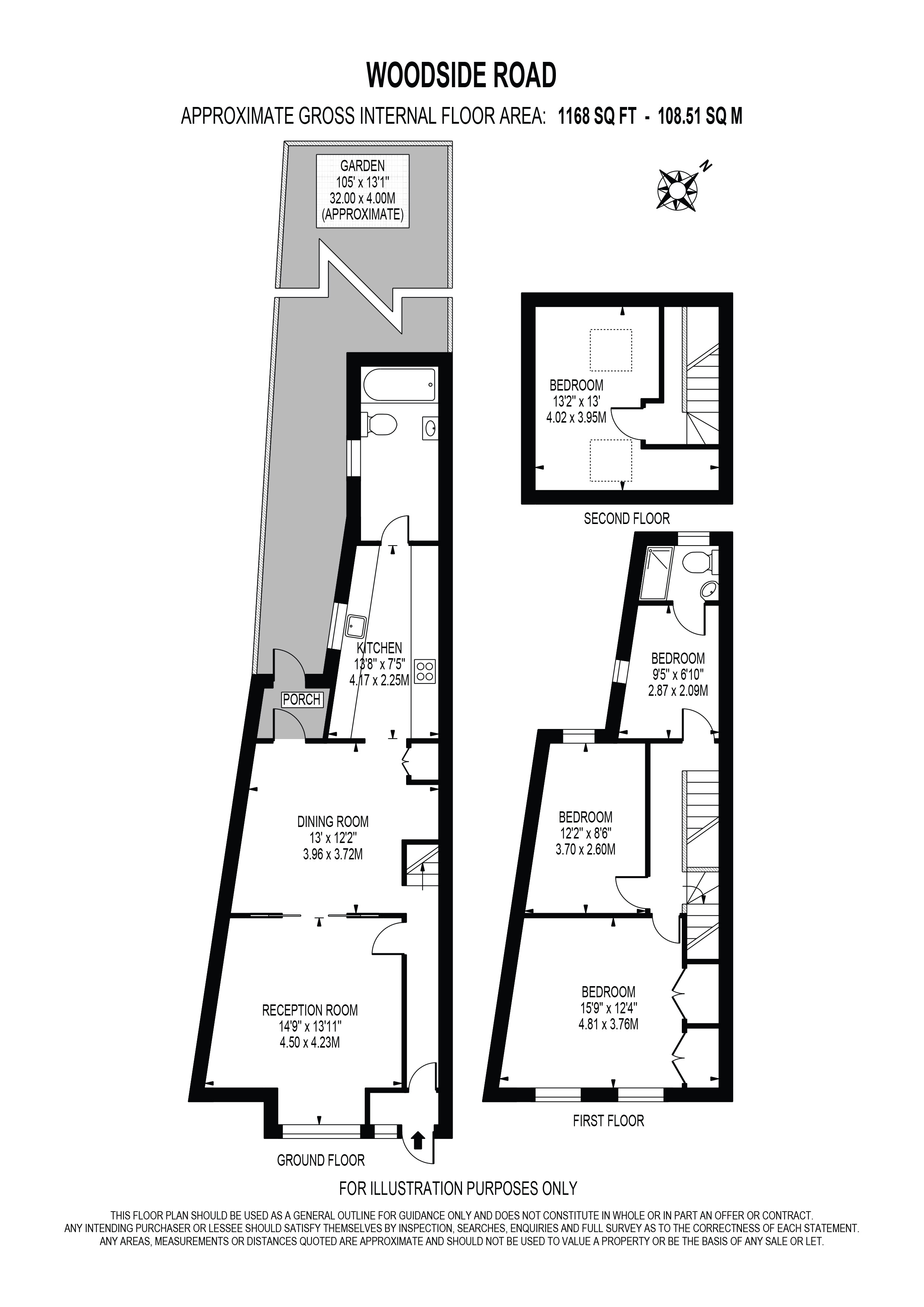Woodside Road, South Norwood floorplan