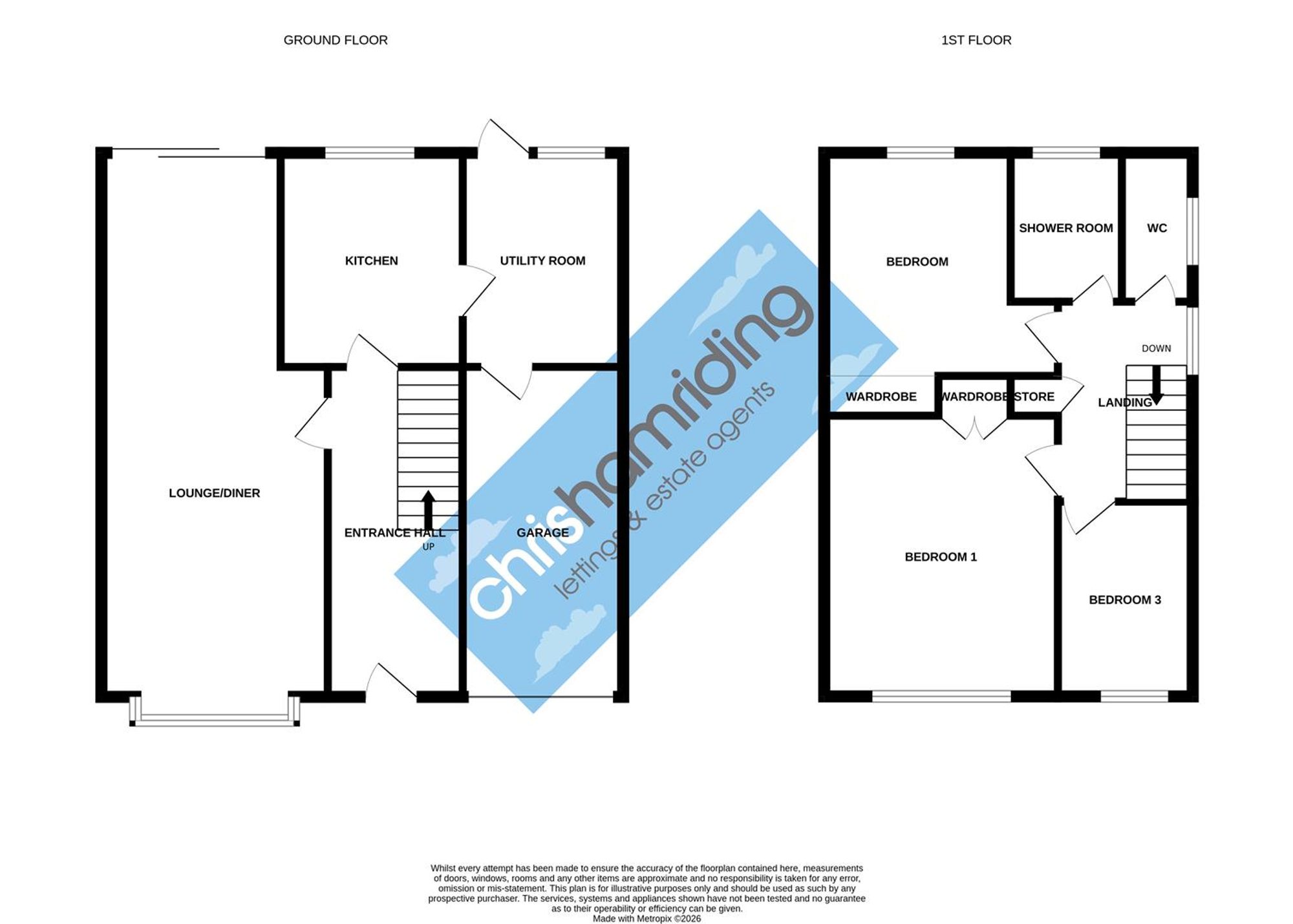 32 Selkirk Drive, Crewe floorplan