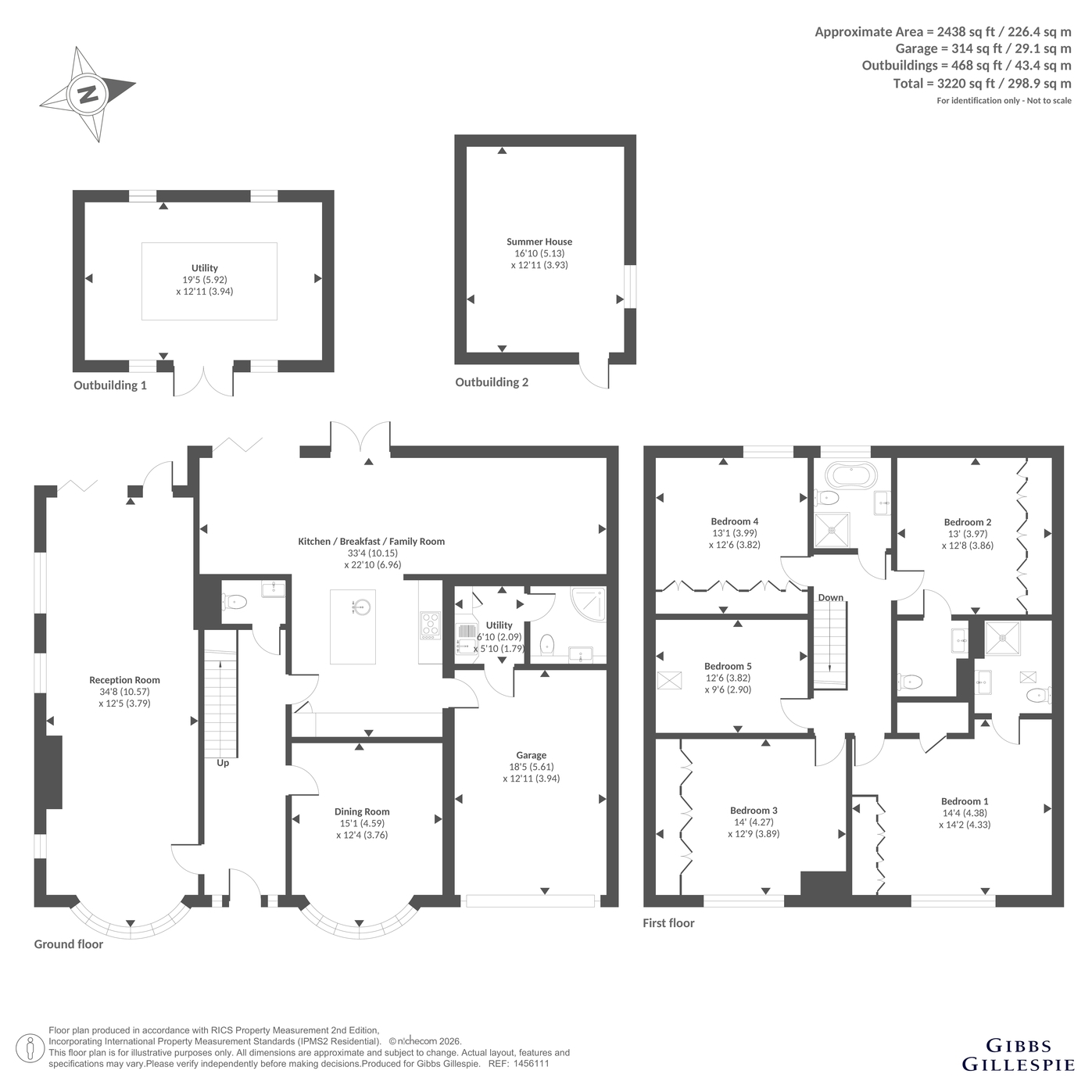 23, Wood Lane Close, Buckinghamshire floorplan