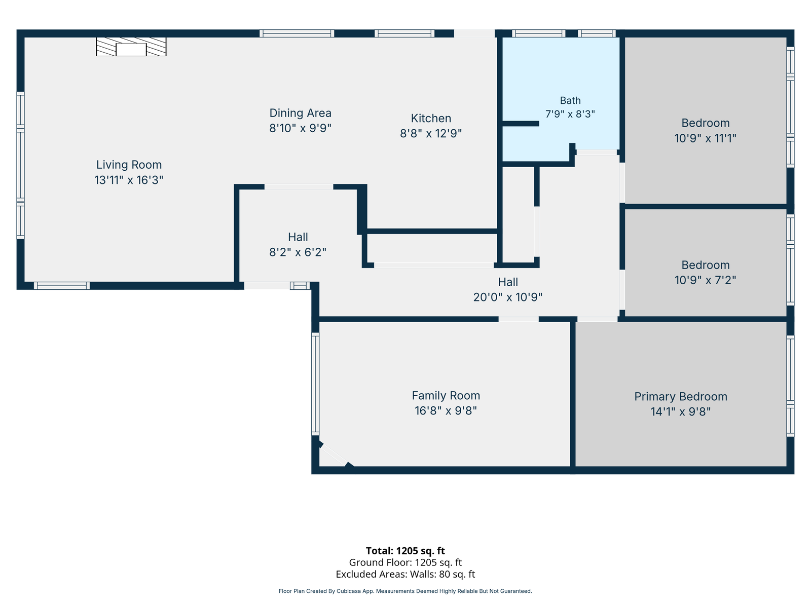Gloucester Crescent, Wigston floorplan