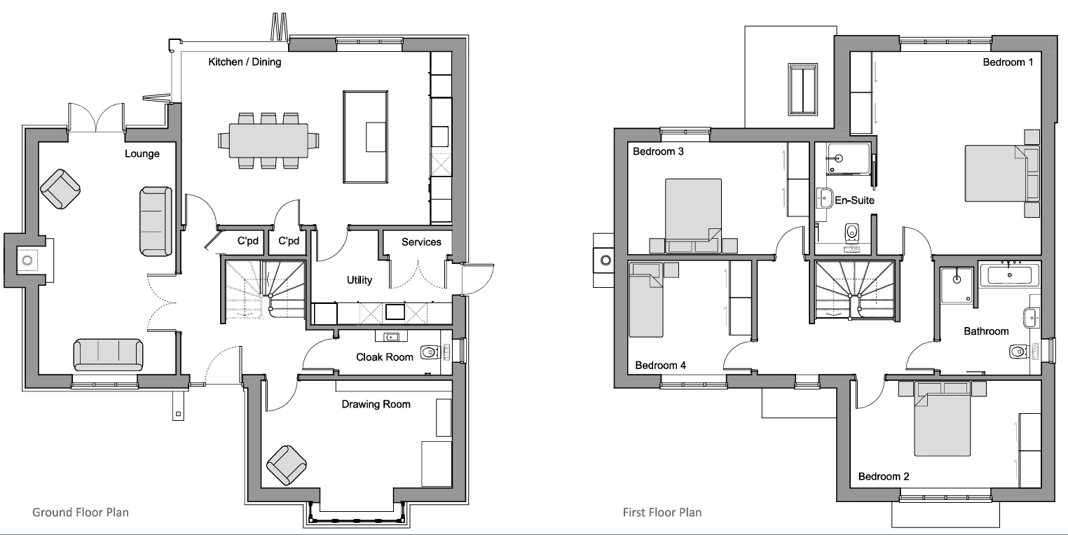 The Hill, Ashford floorplan