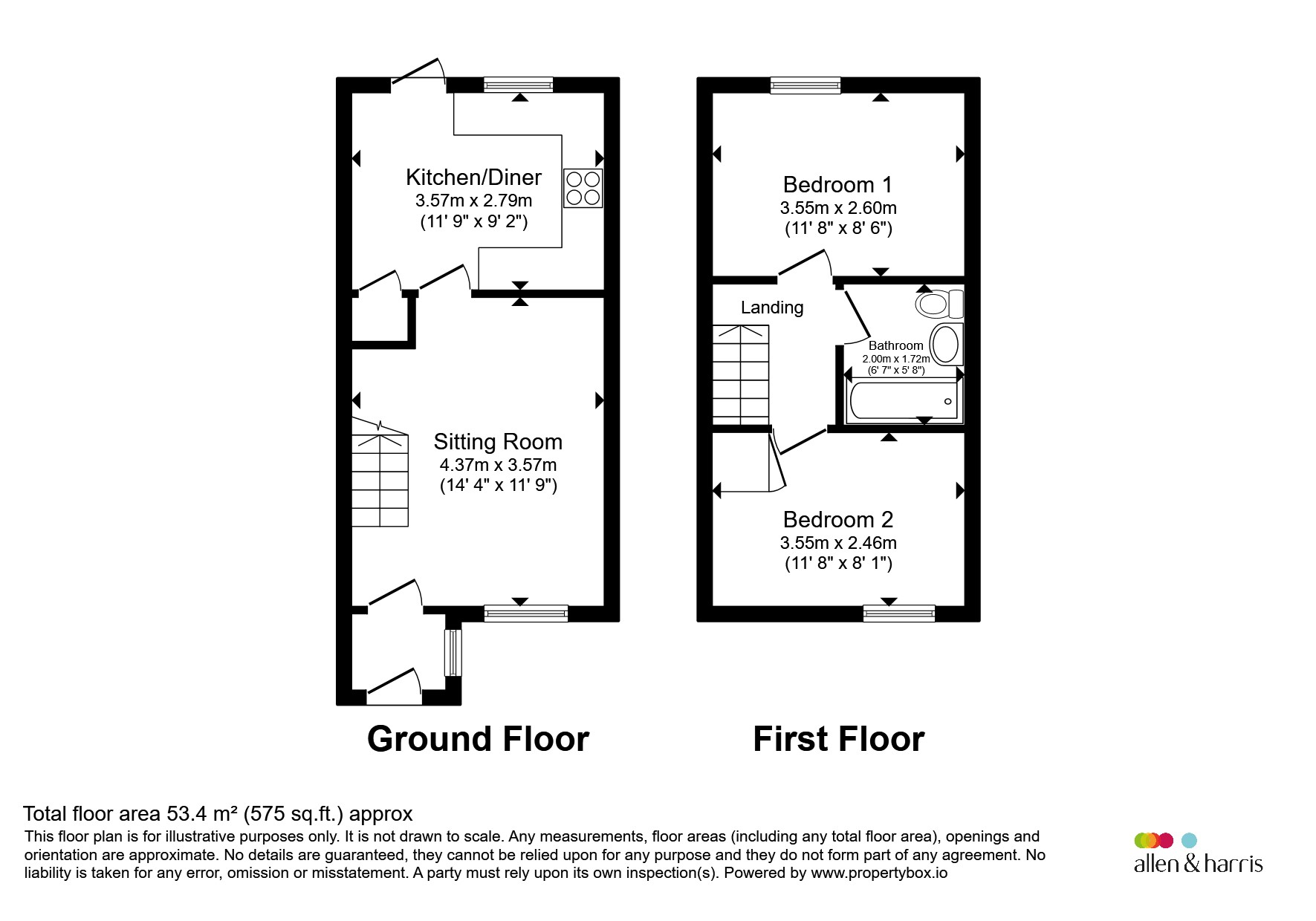 4, Watercrook Mews, Swindon floorplan